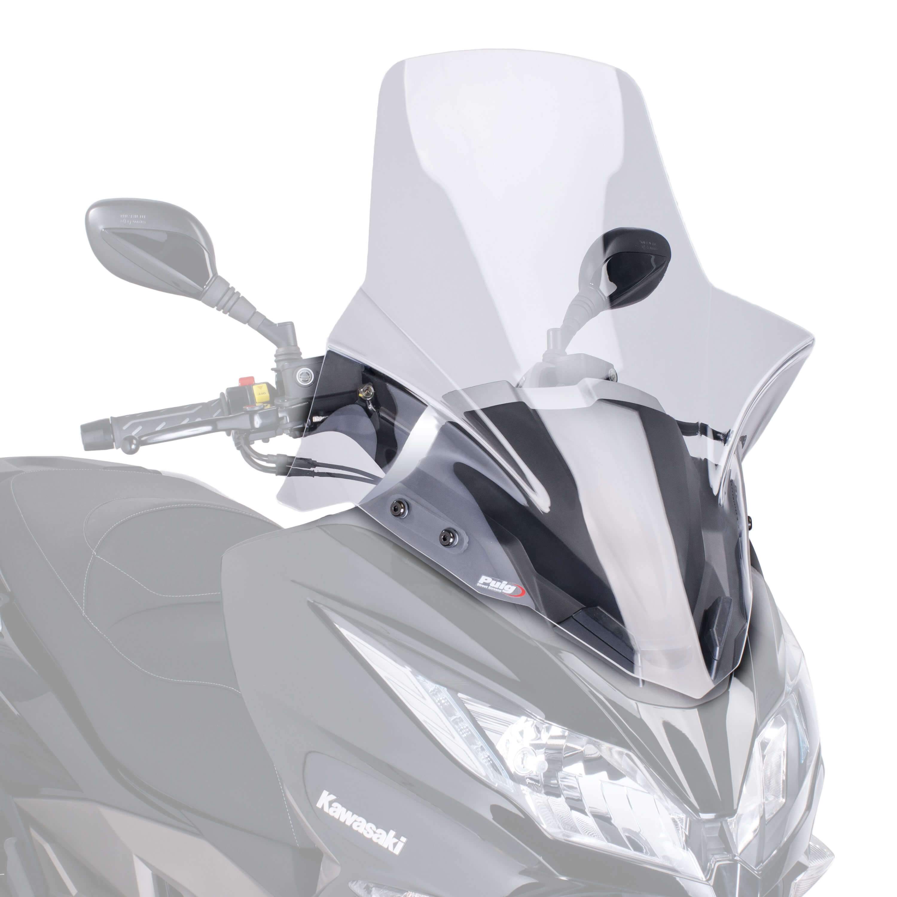 Puig V-Tech Line Touring Screen | Clear | Kawasaki J 125 2015>Current - Shop name