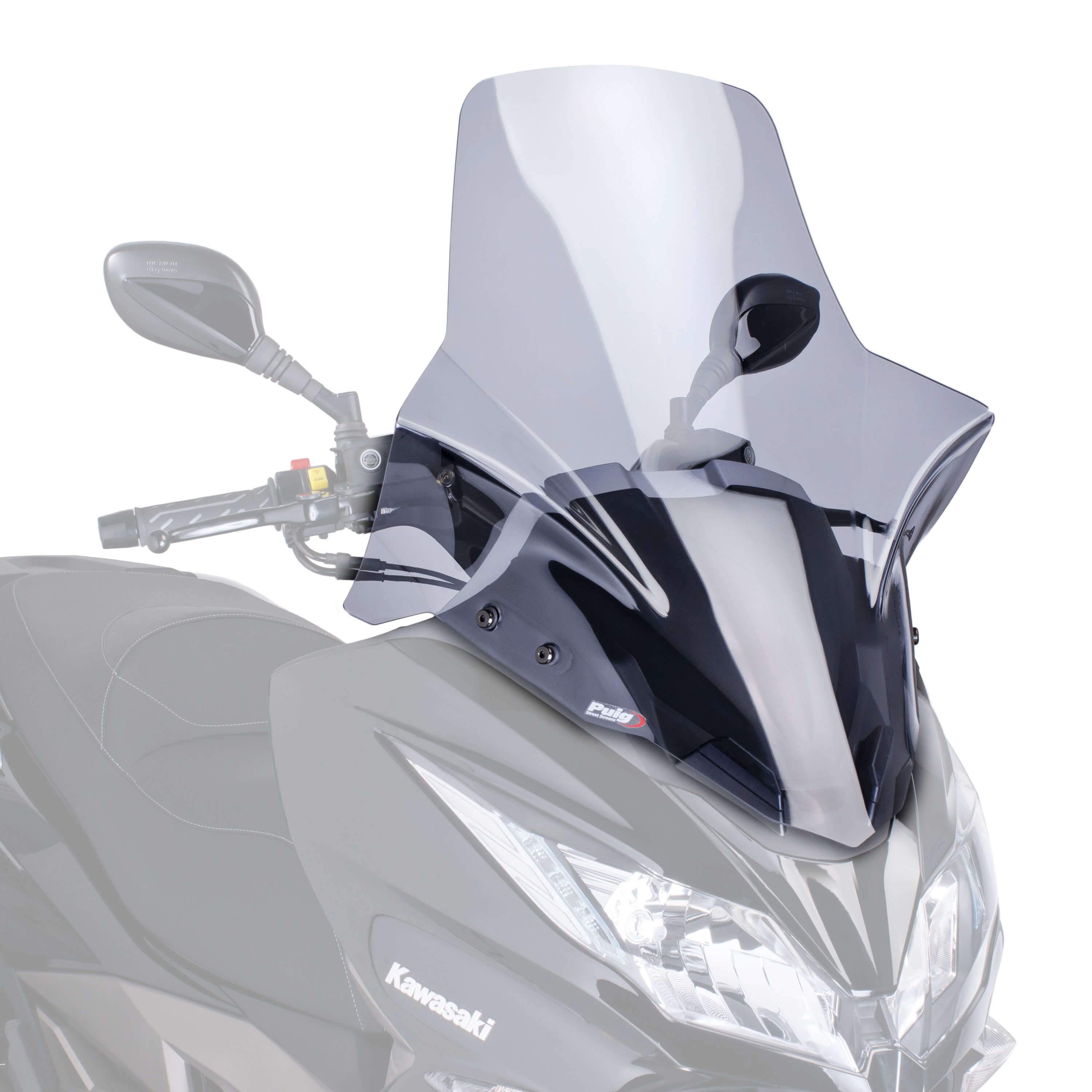 Puig V-Tech Line Touring Screen | Light Smoke | Kawasaki J 300 2013>Current - Shop name