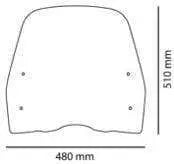 Puig Windscreen T.S | Clear | Honda SH 125i 2017>2019 - Shop name
