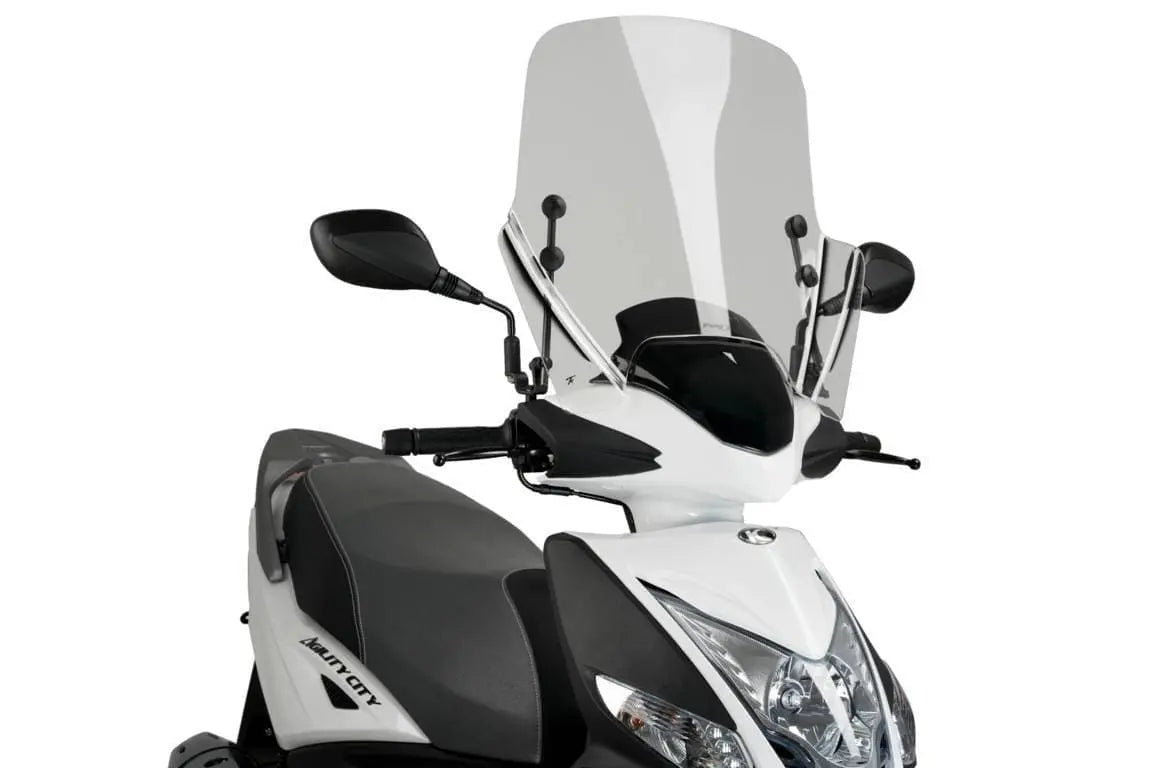 Puig Windshield T.X. Screen | Clear | Kymco Agility City 125 2020>Current - Shop name