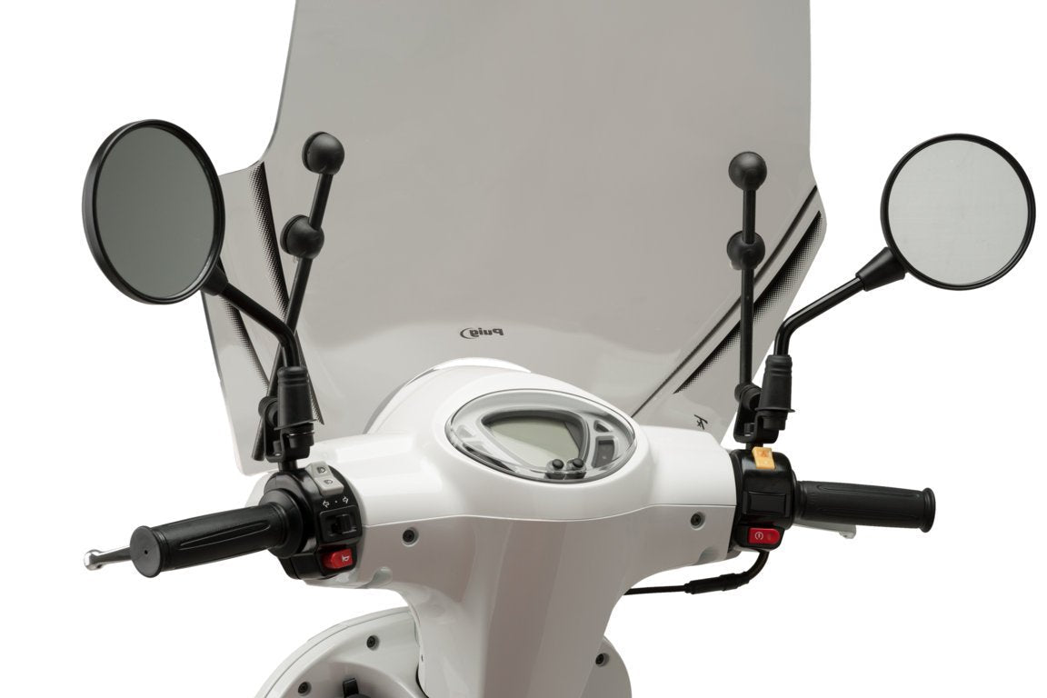 Puig Windshield T.X. Screen | Clear | Sym Fiddle 125 2021>Current - Pyramid Motorcycle Accessories