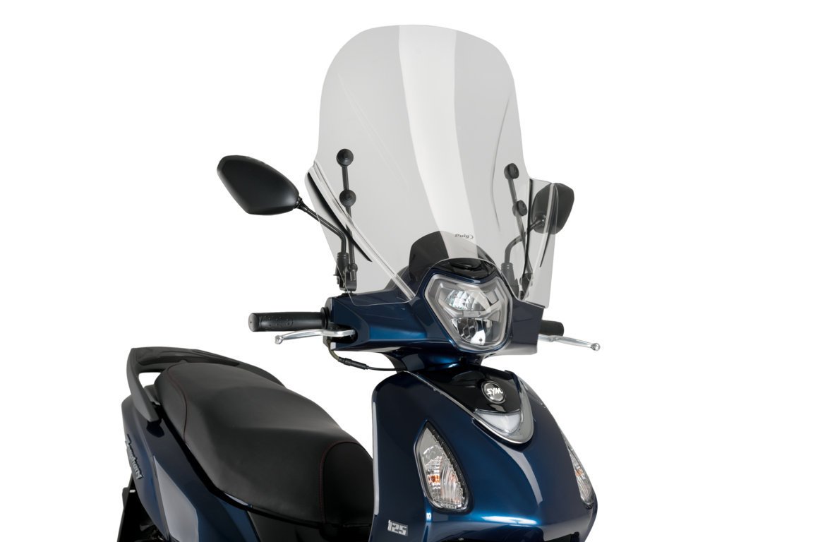 Puig Windshield T.X. Screen | Clear | Sym Symphony SR 125 2021>Current - Pyramid Motorcycle Accessories