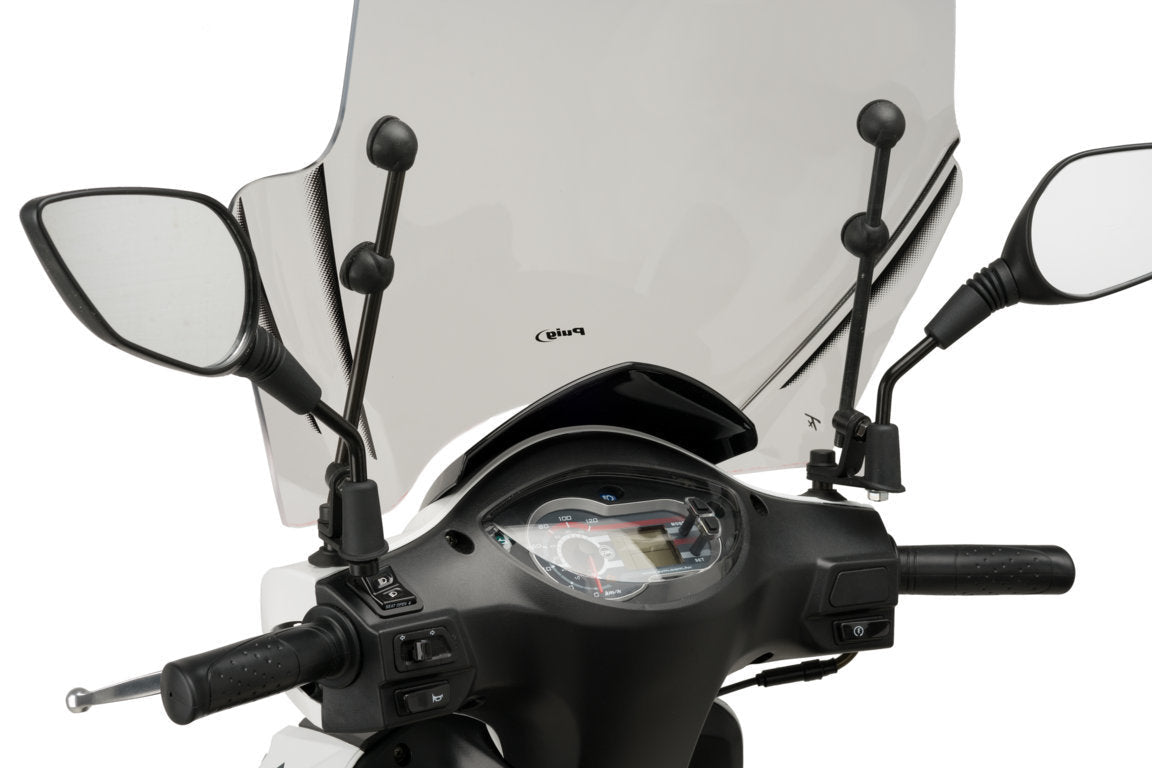Puig Windshield T.X. Screen | Clear | Sym Symphony SR 125 2021>Current - Pyramid Motorcycle Accessories