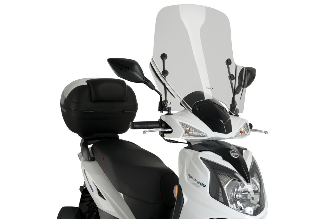 Puig Windshield T.X. Screen | Clear | Sym Symphony SR 125 2021>Current - Pyramid Motorcycle Accessories