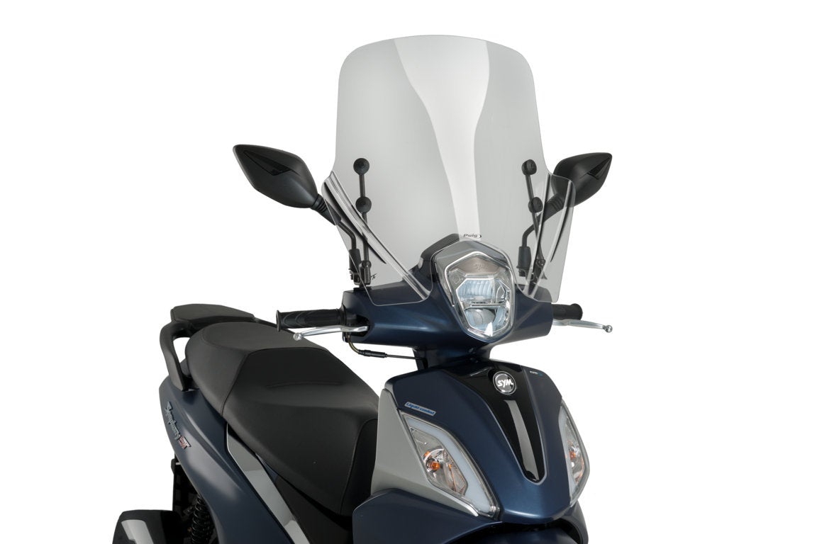 Puig Windshield T.X. Screen | Clear | Sym Symphony ST 125 LC 2021>2023 - Pyramid Motorcycle Accessories