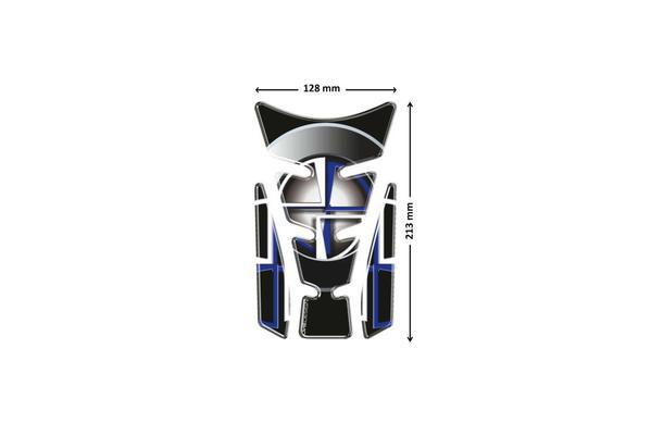 Puig Wings Kawasaki Tank Pad | Black - Shop name