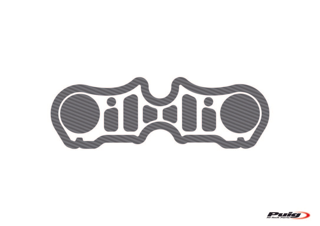Puig X-Treme Yoke Protector | Carbon Look | Yamaha YZF-R7 2021>Current - Shop name