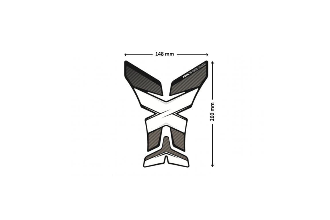 Puig Xtreme Tank Pad | Carbon Look - Shop name