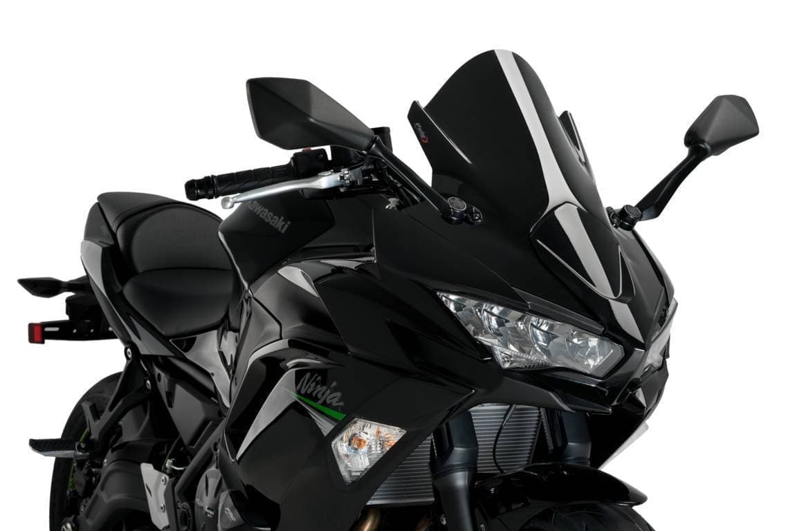 Puig Z-Racing Screen | Black (Opaque) | Kawasaki Ninja 650 2020>Current - Shop name