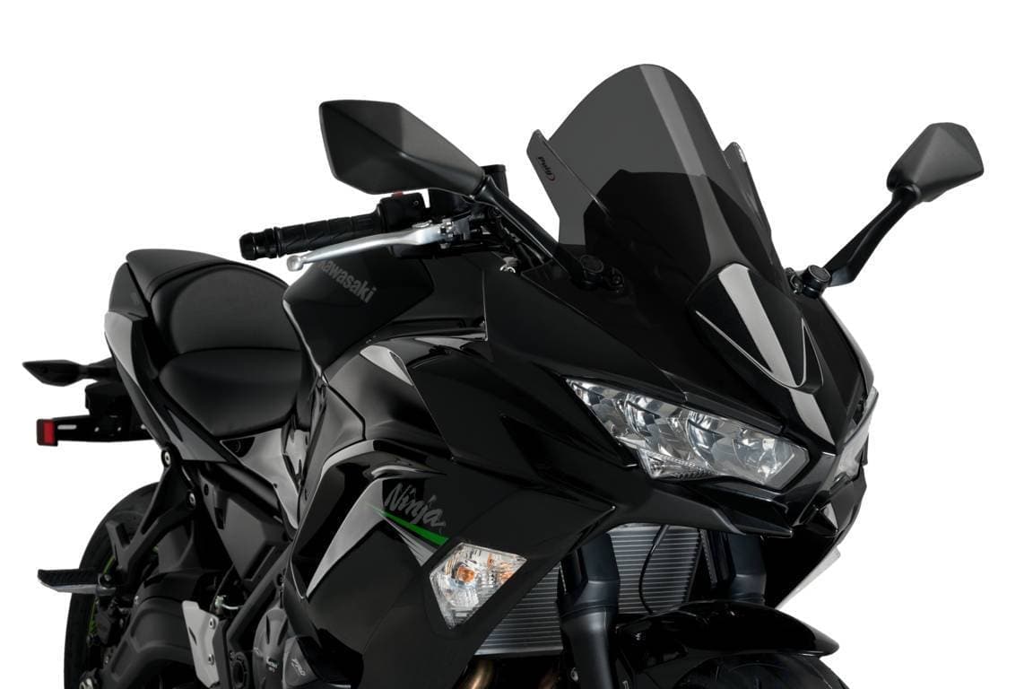 Puig Z-Racing Screen | Dark Smoke | Kawasaki Ninja 650 2020>Current - Shop name