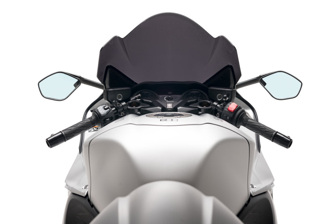 Puig Z-Racing Screen | Dark Smoke | Suzuki Hayabusa GSX1300R 2021>Current - Pyramid Motorcycle Accessories
