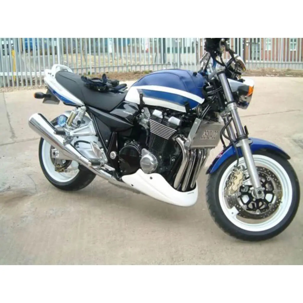 Pyramid Belly Pan | Gloss White | Suzuki GSX 1400 2001>2008 - Shop name