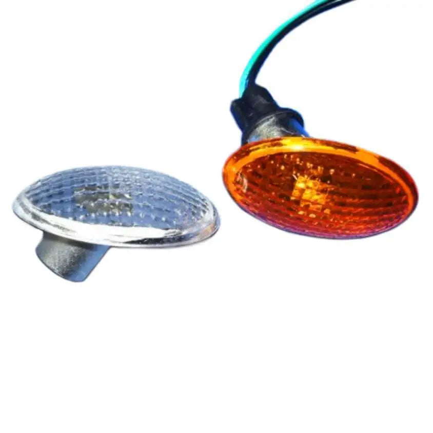 Pyramid Cats Eye Indicators Clear - Pair - Shop name