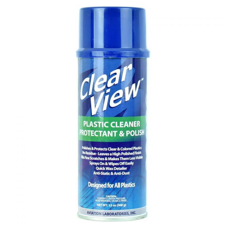 Pyramid Clearview Plastic Polish and Protector 13oz Can