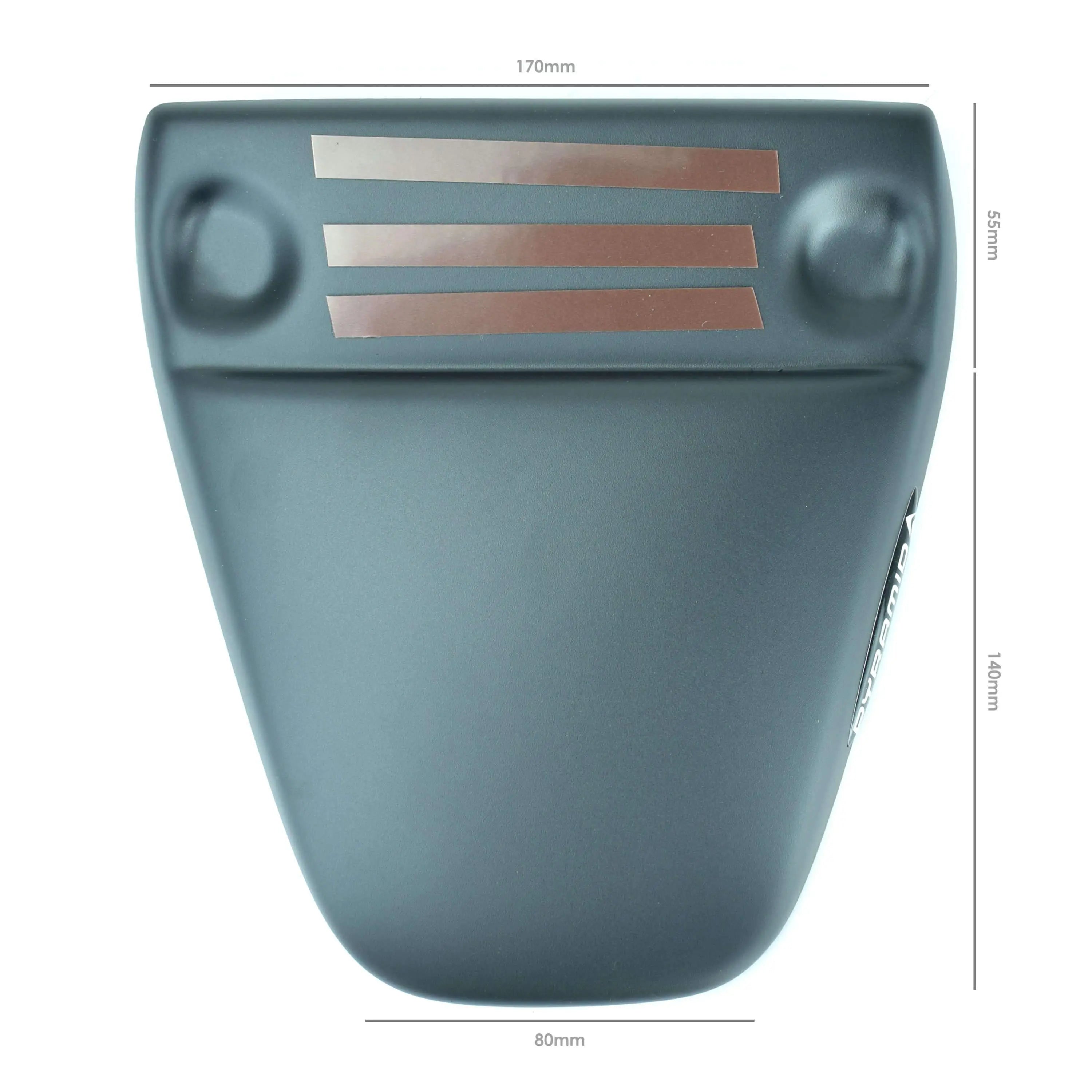 Pyramid Ductail Classic | Matte Black - Rear Protection - Shop name