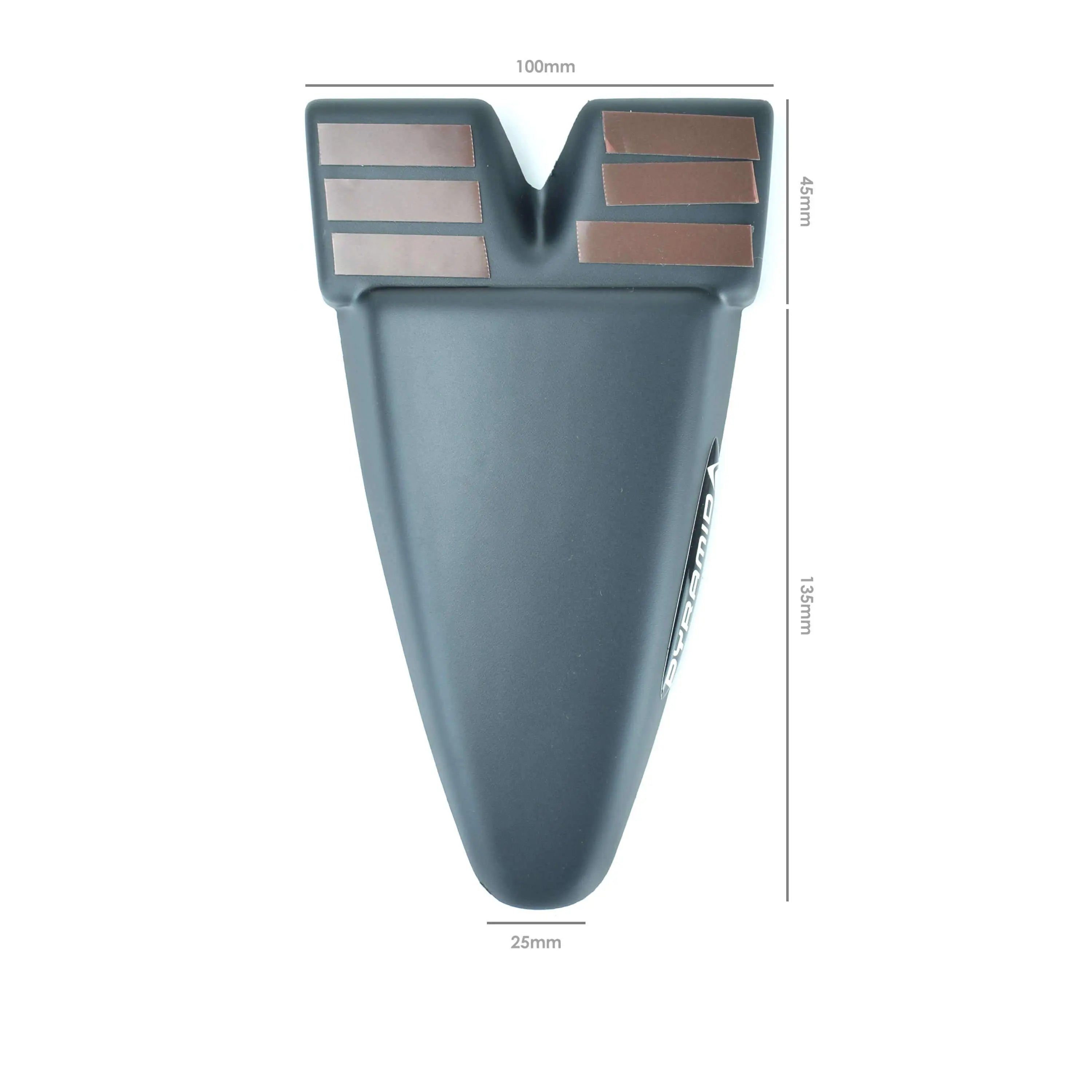 Pyramid Ductail Urban | Matte Black - Rear Protection - Shop name