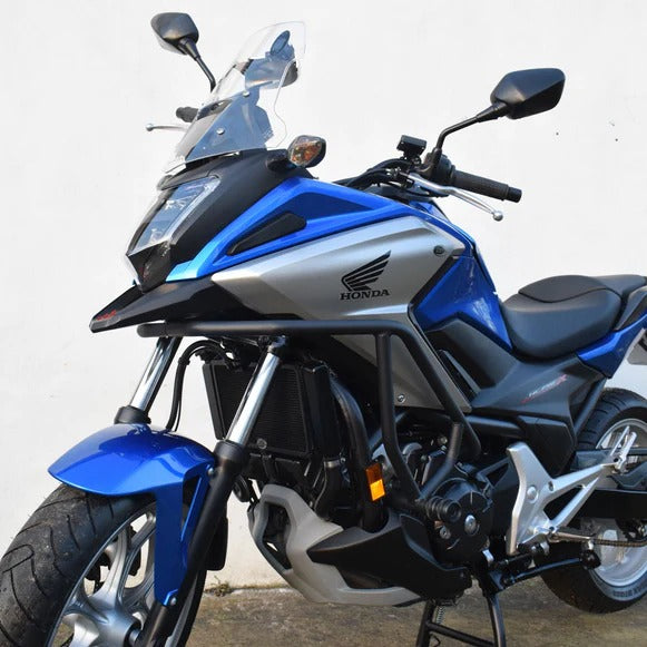 Pyramid Engine Bars | Matte Black | Honda NC 750 X 2012>Current - Shop name
