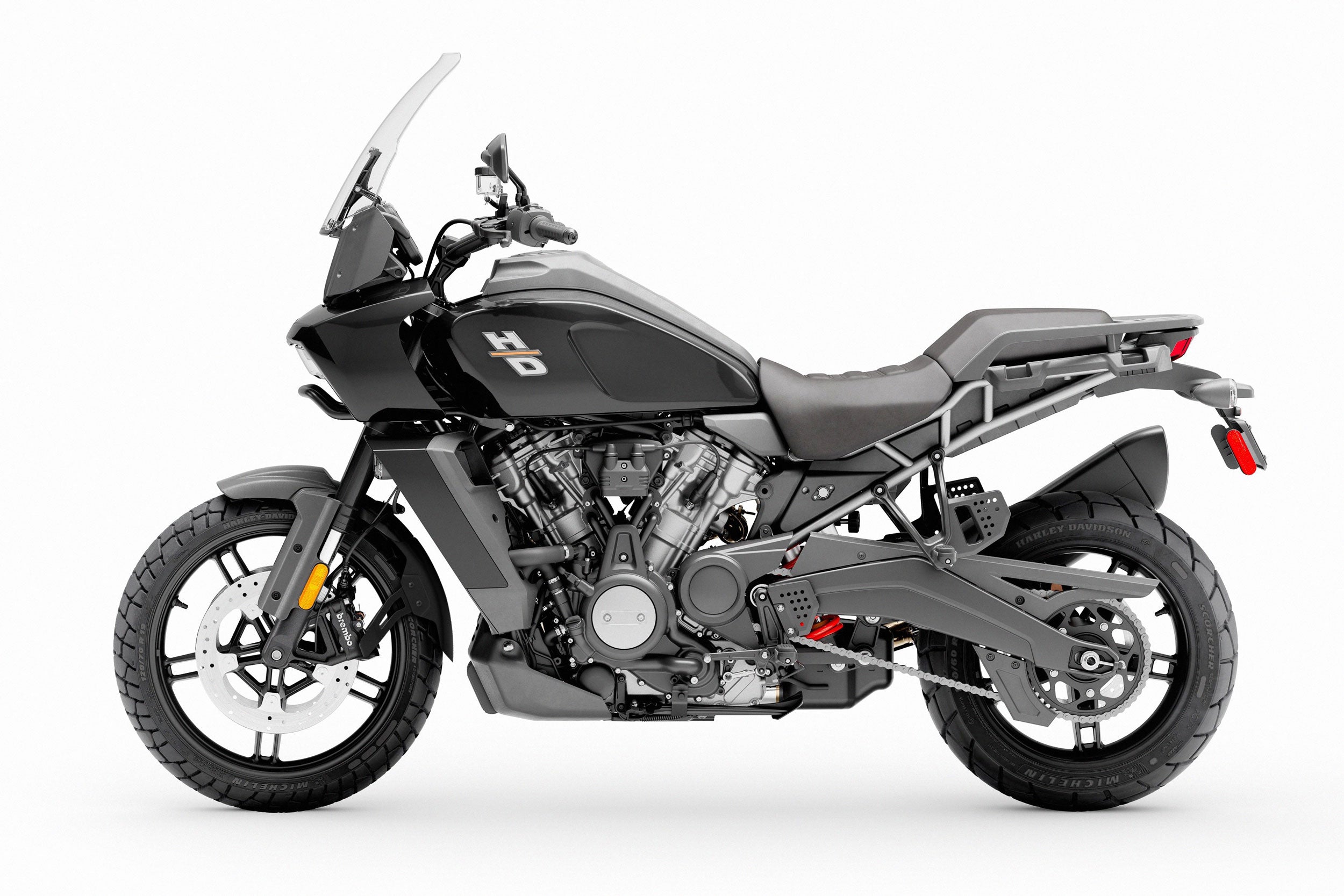Pyramid Extenda Fenda EXTRA | Matte Black | Harley Davidson Pan America 1250 2021>Current - Shop name