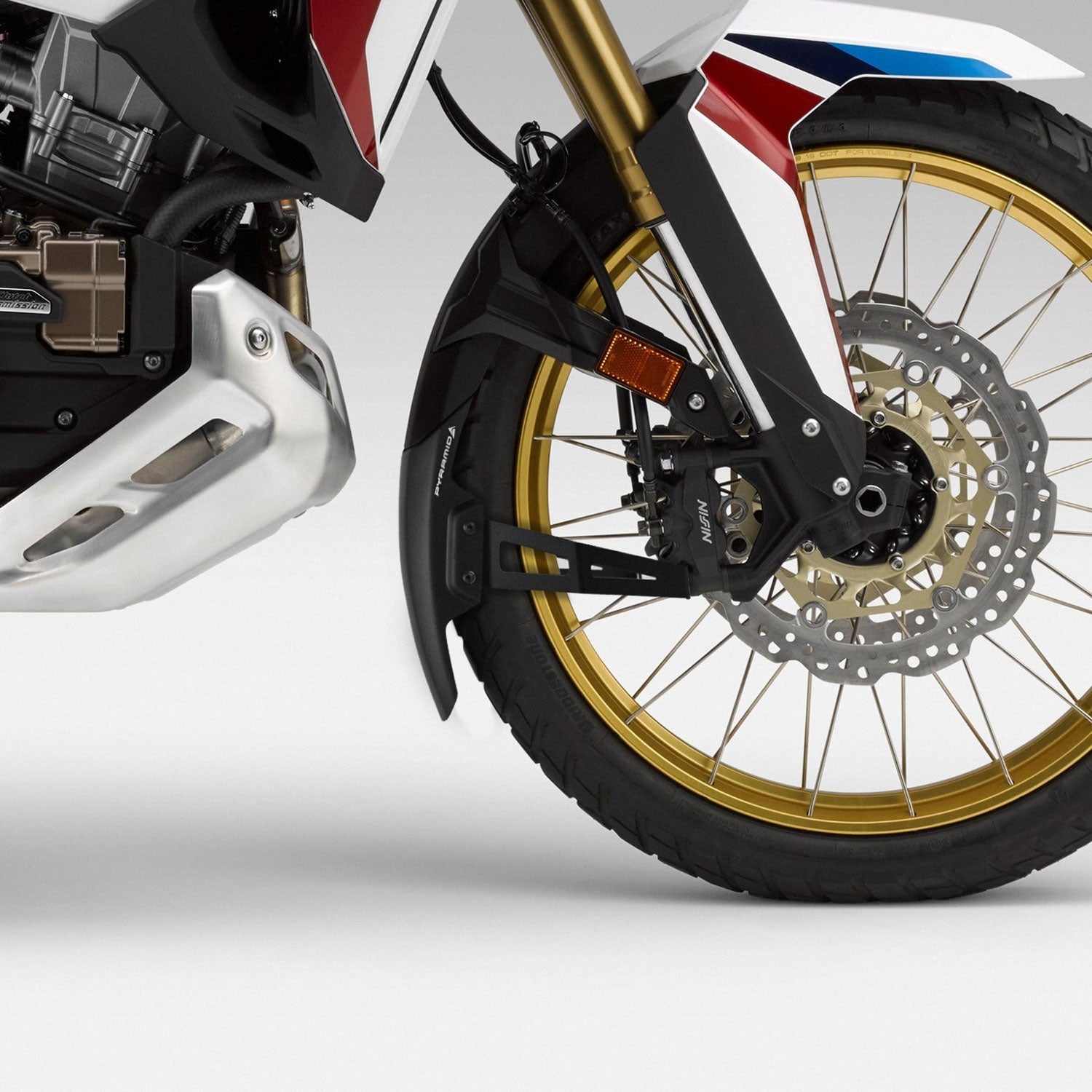 Pyramid Extenda Fenda EXTRA | Matte Black | Honda CRF 1000 L Africa Twin Adventure Sports 2018>2019 - Shop name