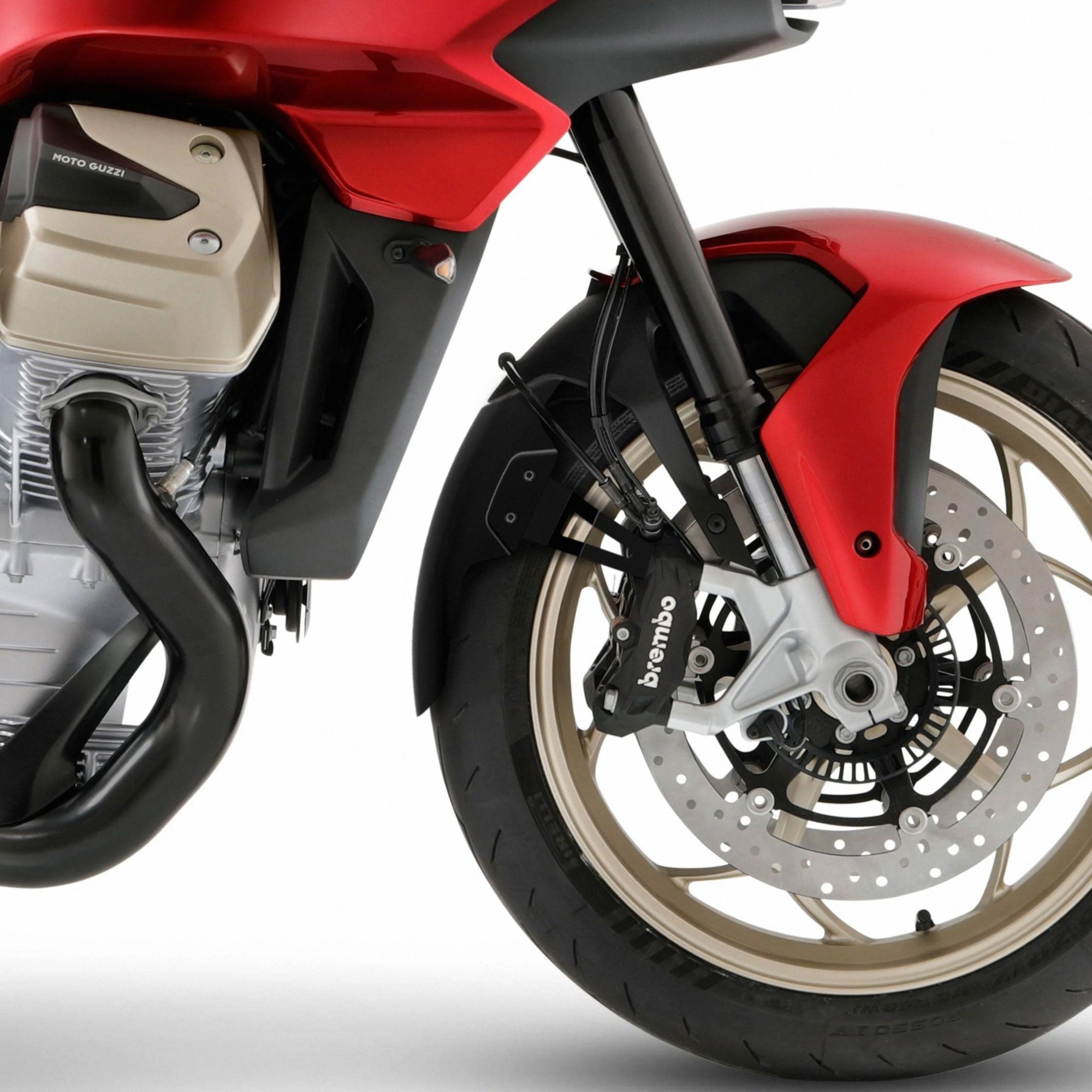 Pyramid Extenda Fenda EXTRA | Matte Black | Moto Guzzi V100 Mandello 2022>Current - Shop name