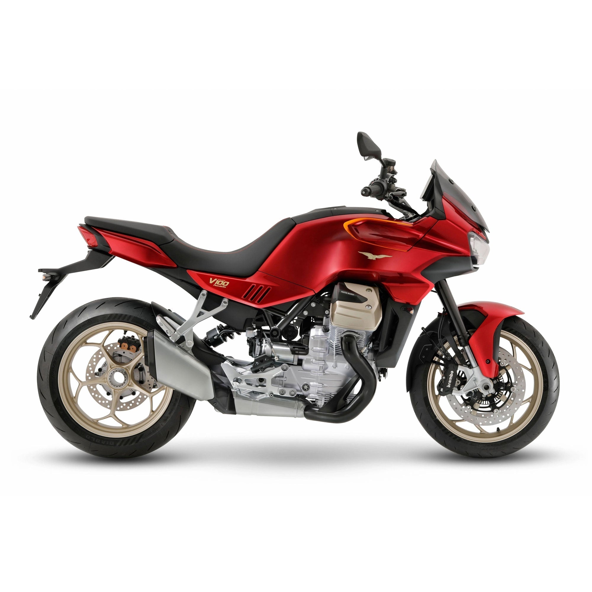 Pyramid Extenda Fenda EXTRA | Matte Black | Moto Guzzi V100 Mandello S 2022>Current - Shop name