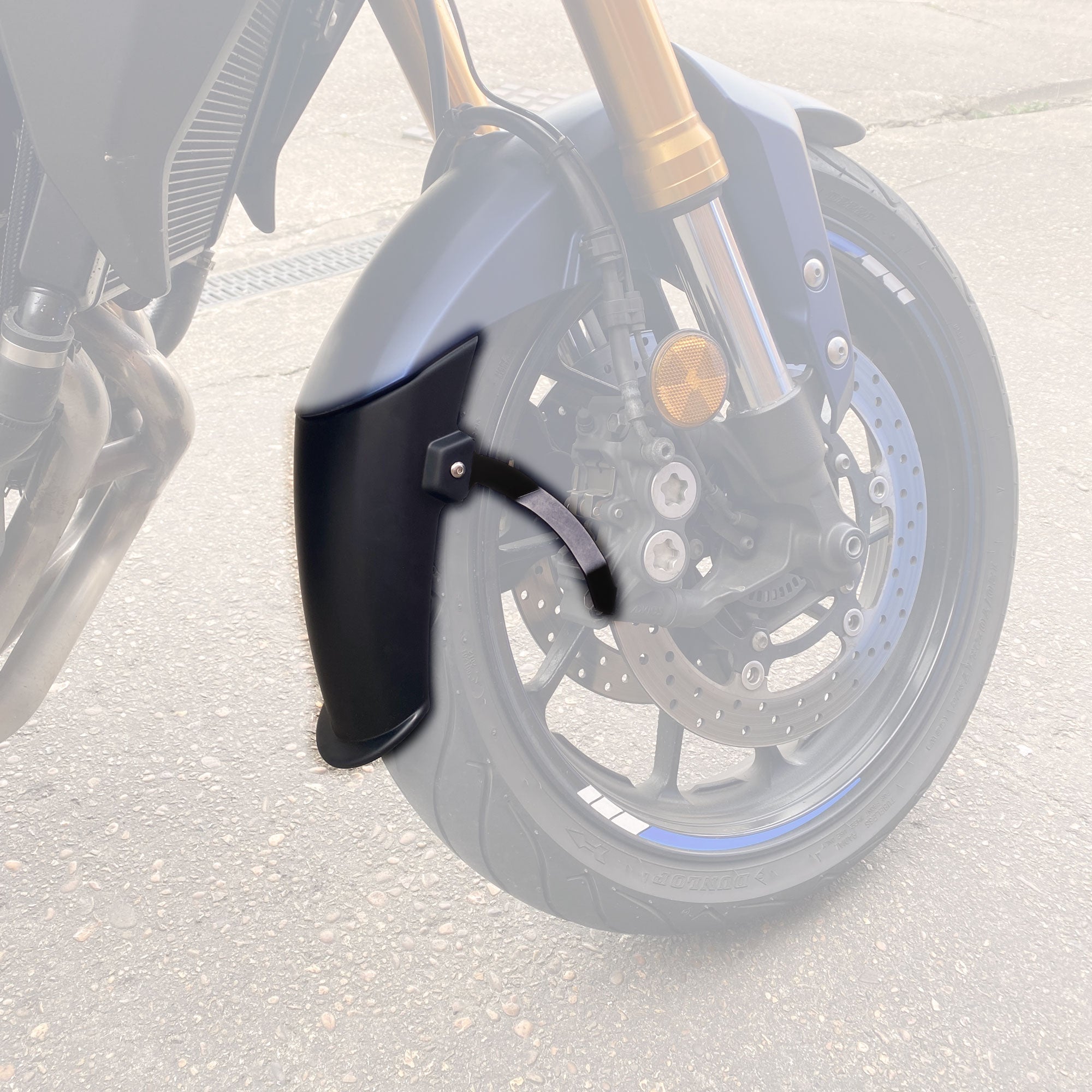 Pyramid Extenda Fenda EXTRA | Matte Black | Yamaha Tracer 900 GT 2018>2020 - Pyramid Motorcycle Accessories