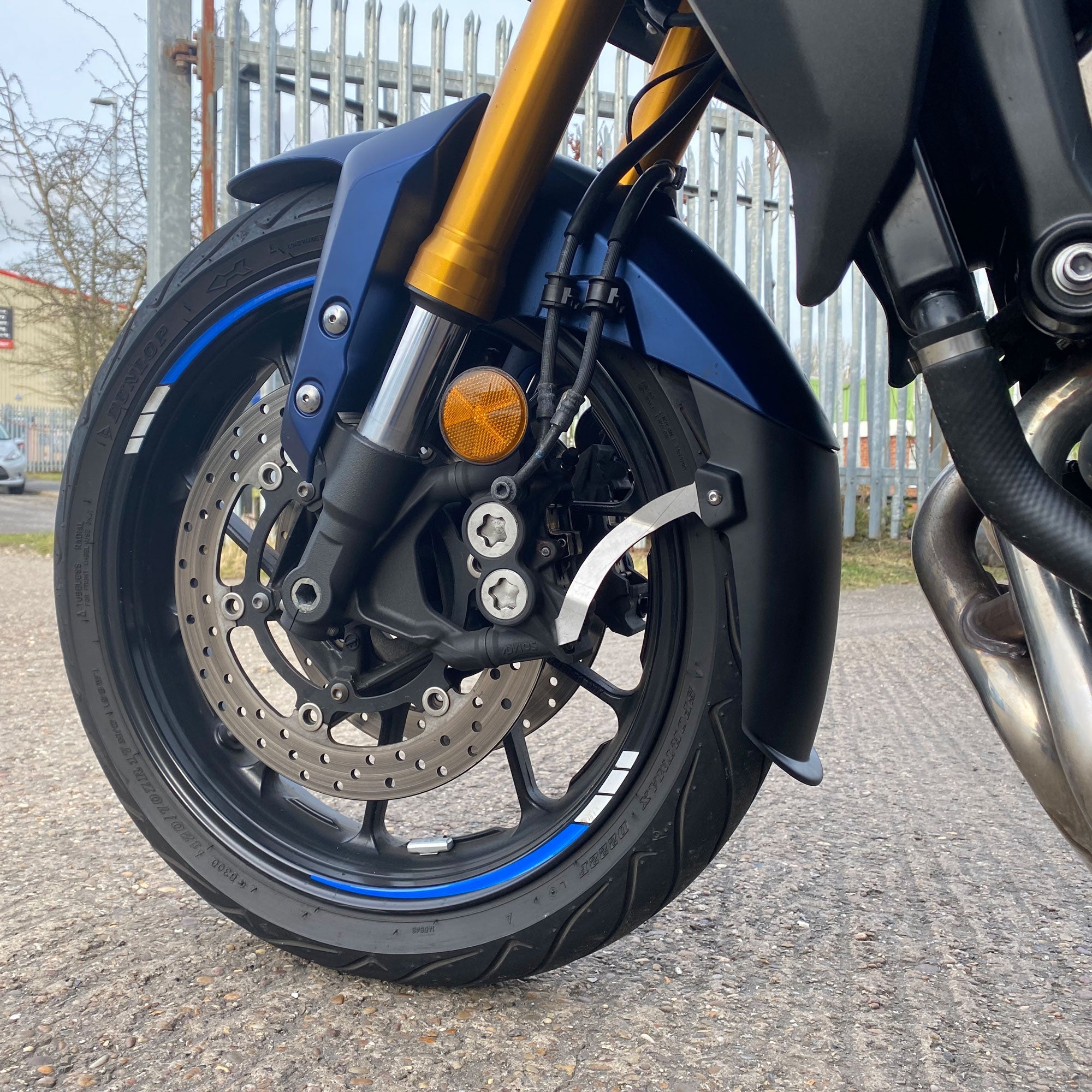 Pyramid Extenda Fenda EXTRA | Matte Black | Yamaha Tracer 900 GT 2018>2020 - Pyramid Motorcycle Accessories