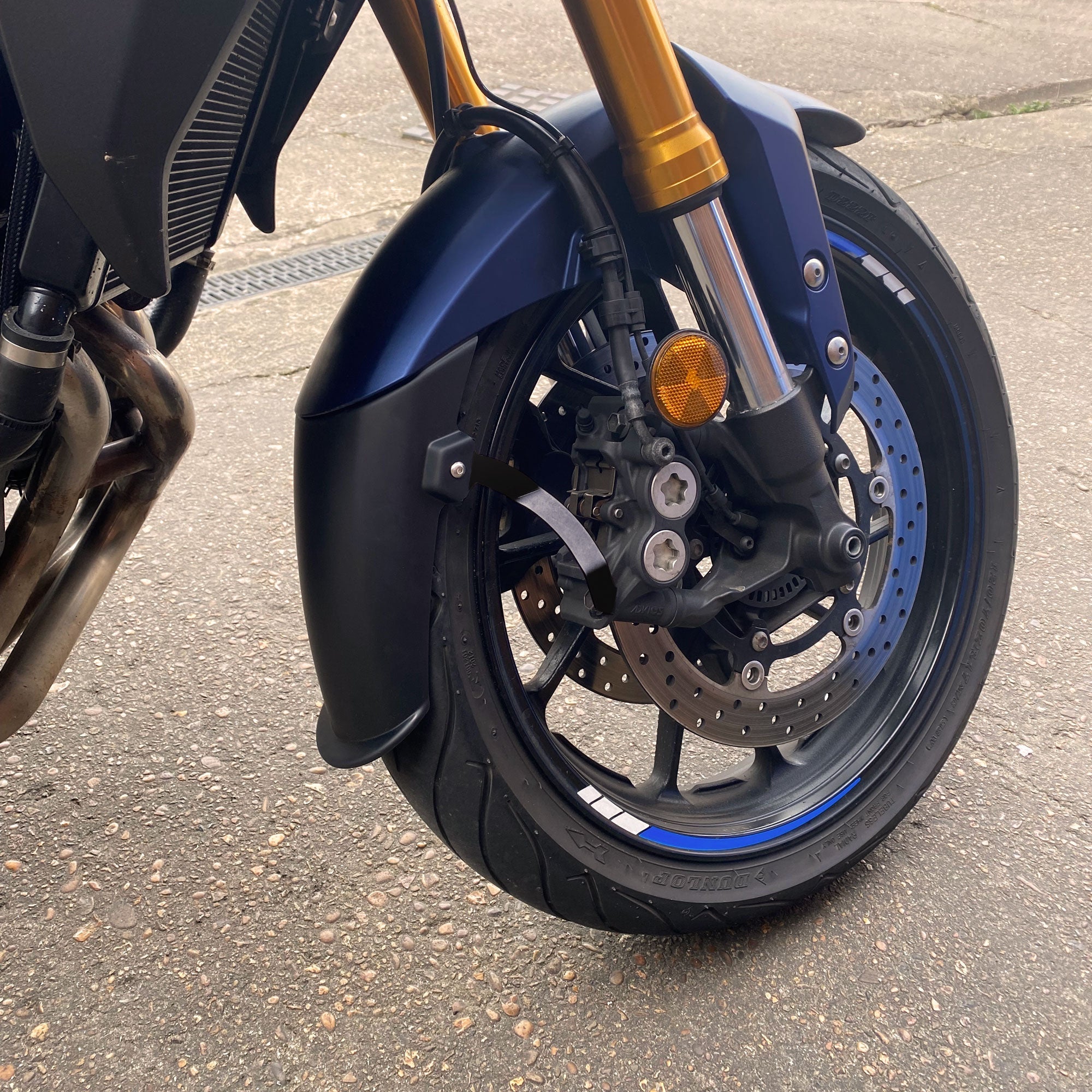 Pyramid Extenda Fenda EXTRA | Matte Black | Yamaha Tracer 900 GT 2018>2020 - Pyramid Motorcycle Accessories