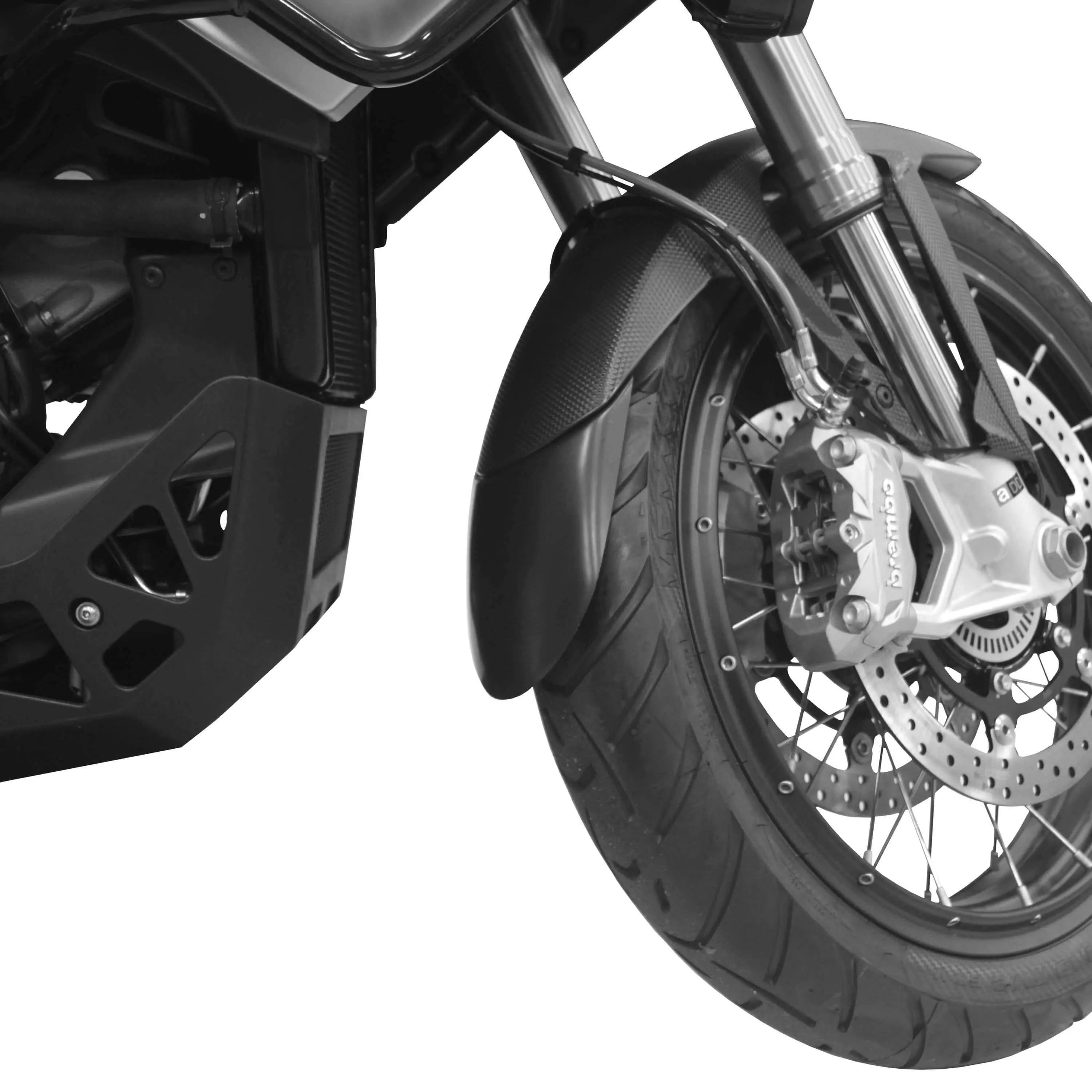 Pyramid Extenda Fenda | Matte Black | Aprilia Caponord 1200 Rally 2015>2017 - Shop name