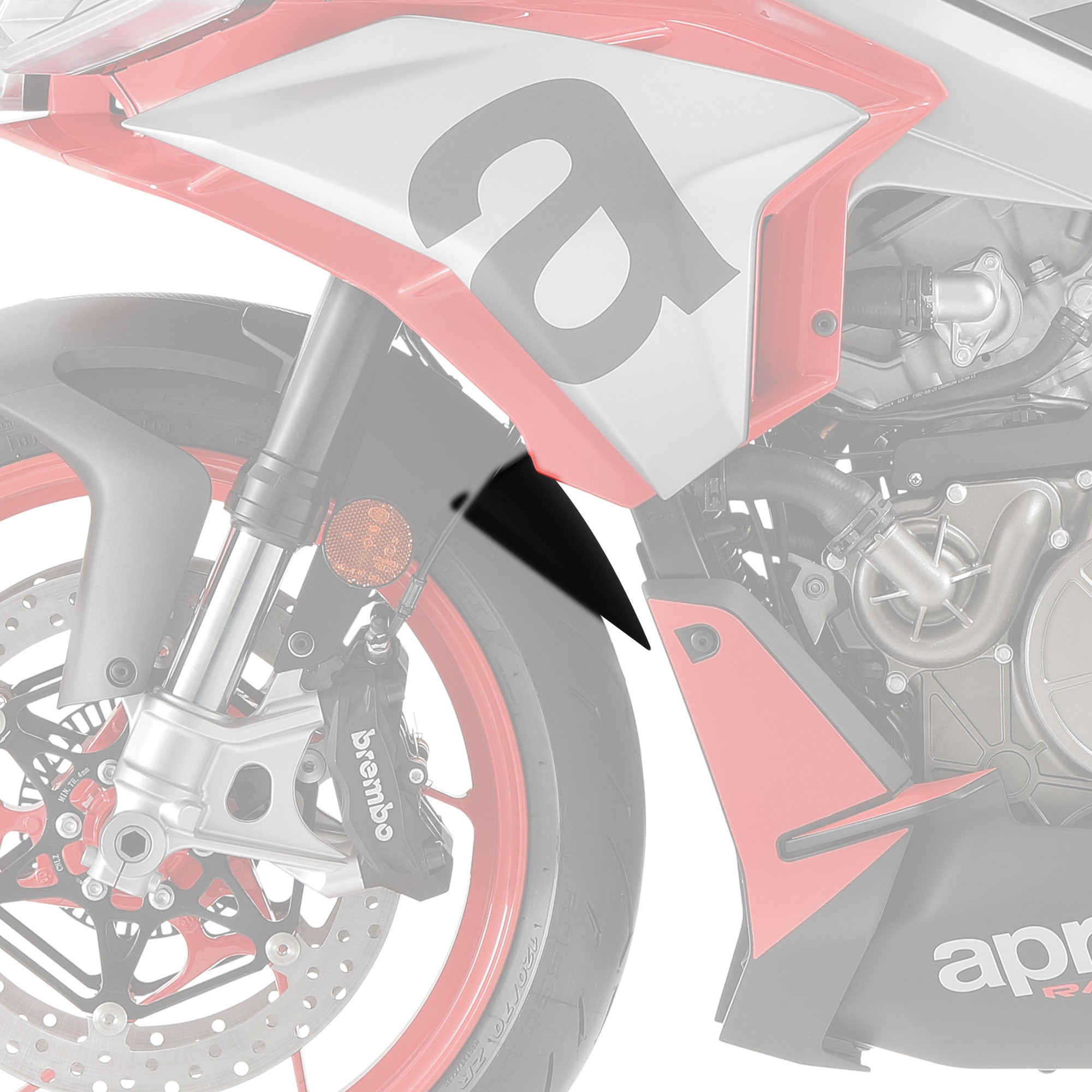 Pyramid Extenda Fenda | Matte Black | Aprilia Tuono 660 (Incl. Factory) 2021>Current - Shop name