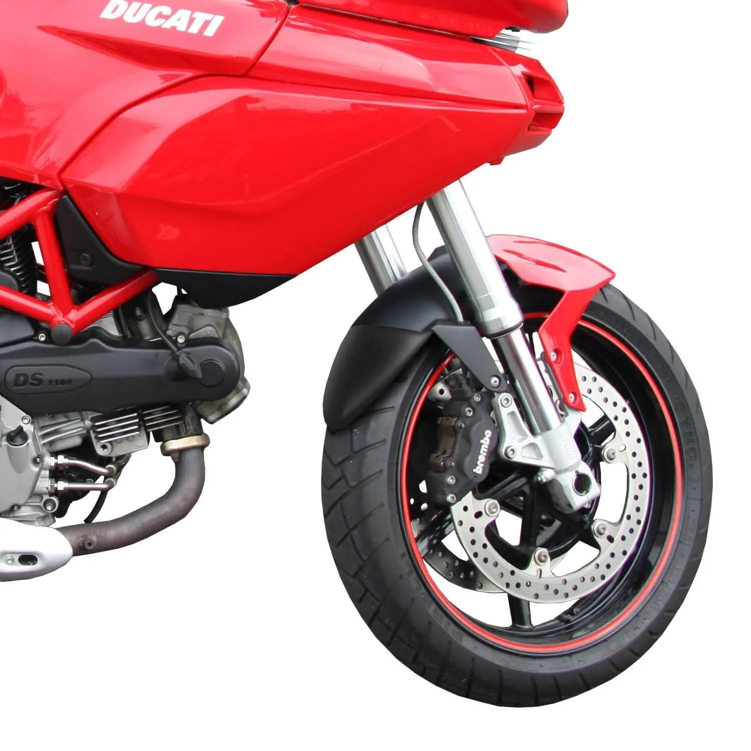 Pyramid Extenda Fenda | Matte Black | Ducati Multistrada 1000 DS 2003>2007 - Shop name