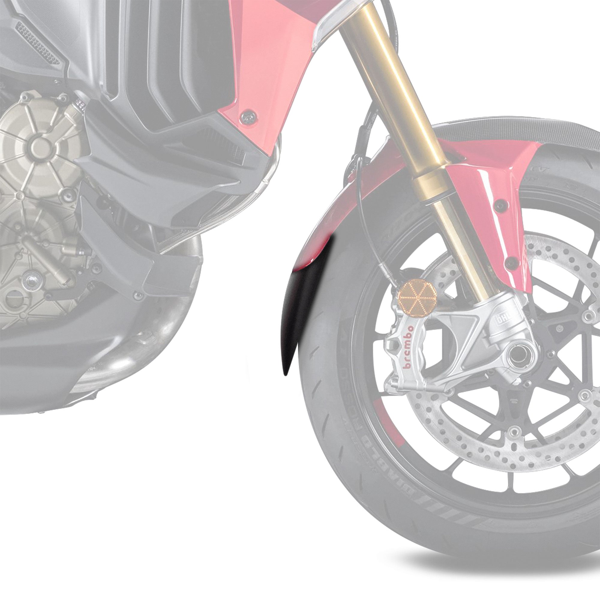 Pyramid Extenda Fenda | Matte Black | Ducati Multistrada V4 Pikes Peak 2021>Current - Shop name