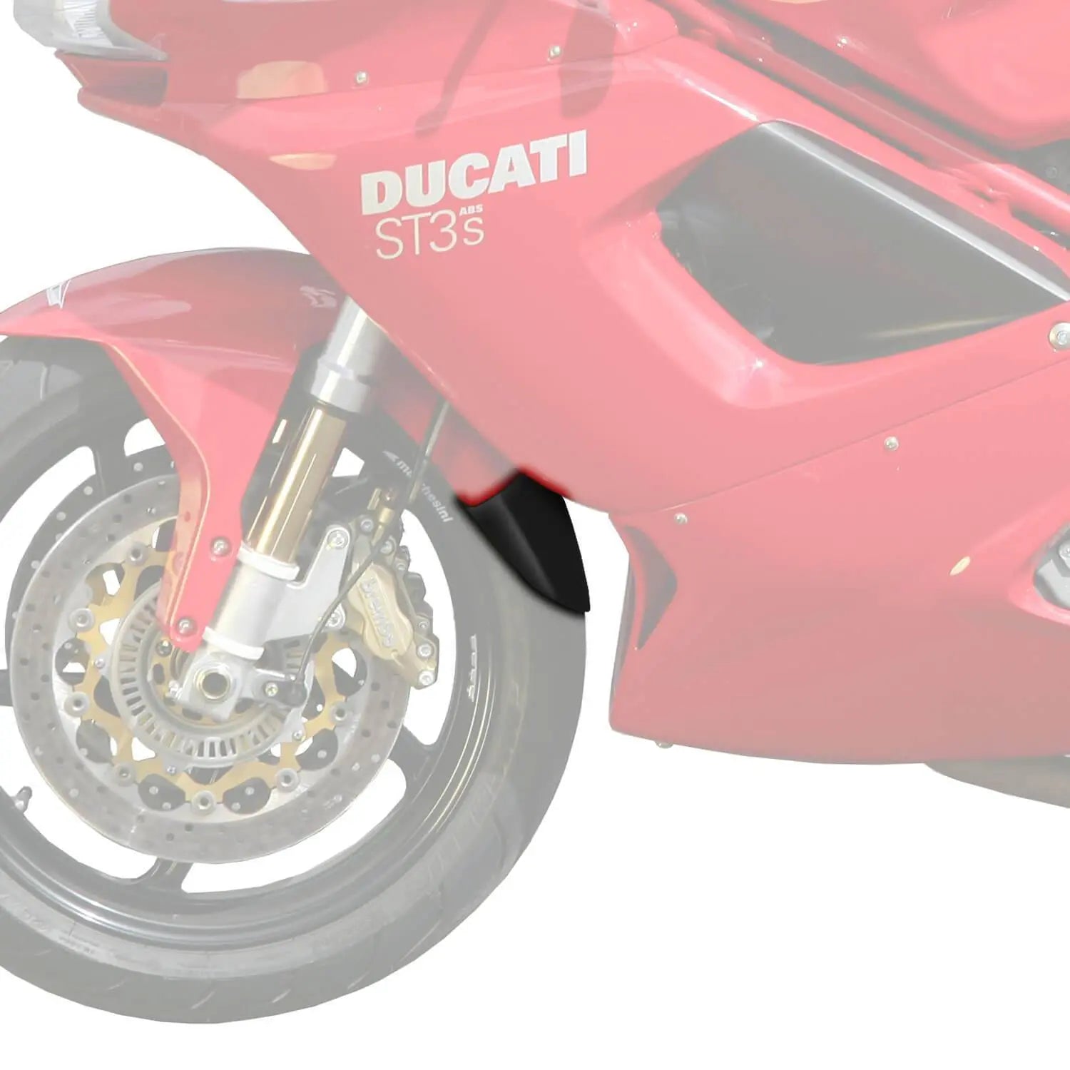 Pyramid Extenda Fenda | Matte Black | Ducati ST3 S 2004>2007 - Shop name