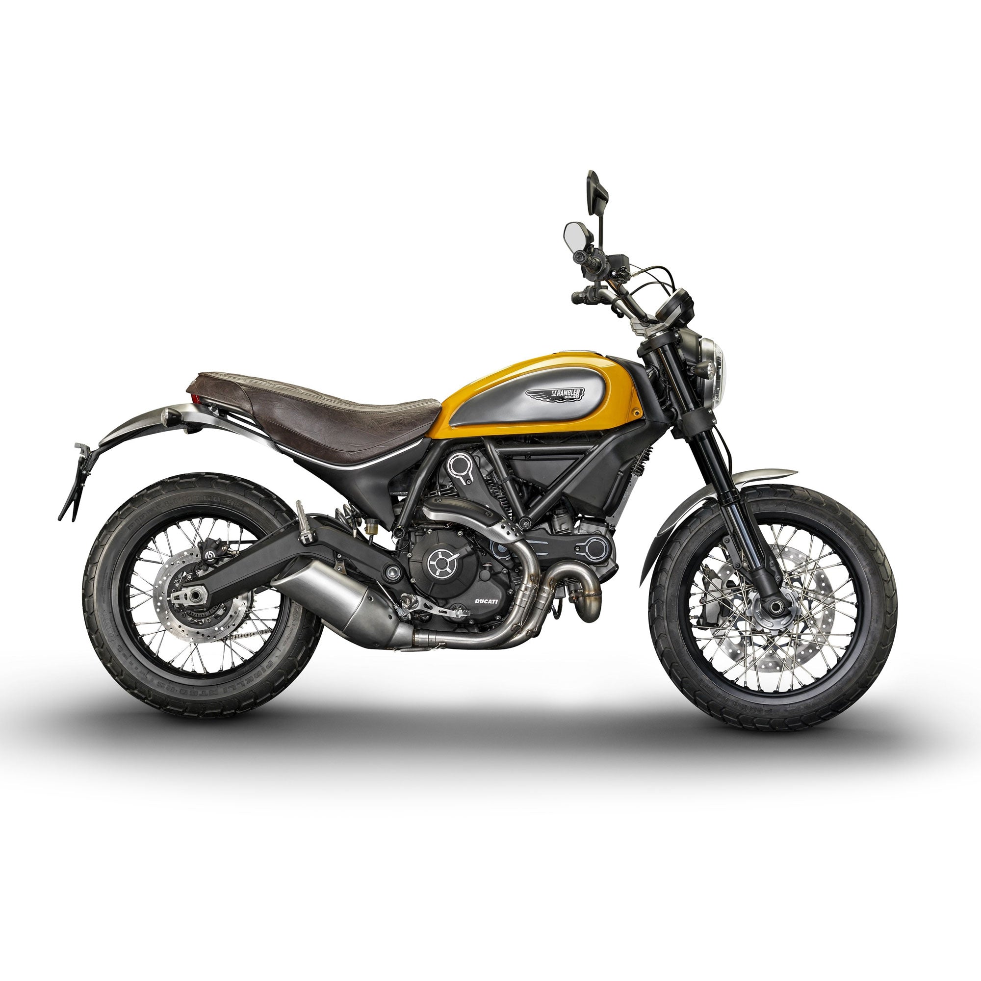 Pyramid Extenda Fenda | Matte Black | Ducati Scrambler Classic 2015>2019 - Shop name