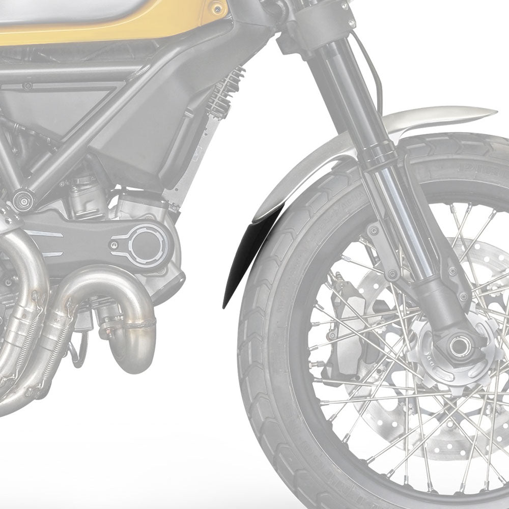 Pyramid Extenda Fenda | Matte Black | Ducati Scrambler Classic 2015>2019 - Shop name