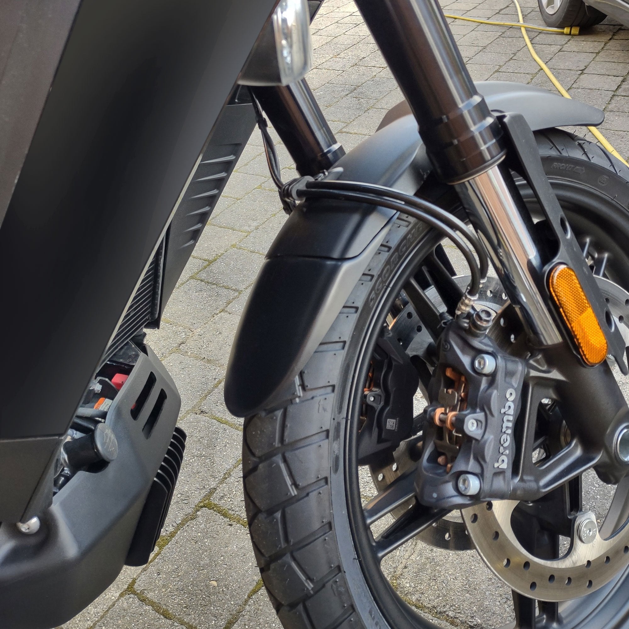 Pyramid Extenda Fenda | Matte Black | Harley Davidson Pan America 1250 2021>Current - Shop name