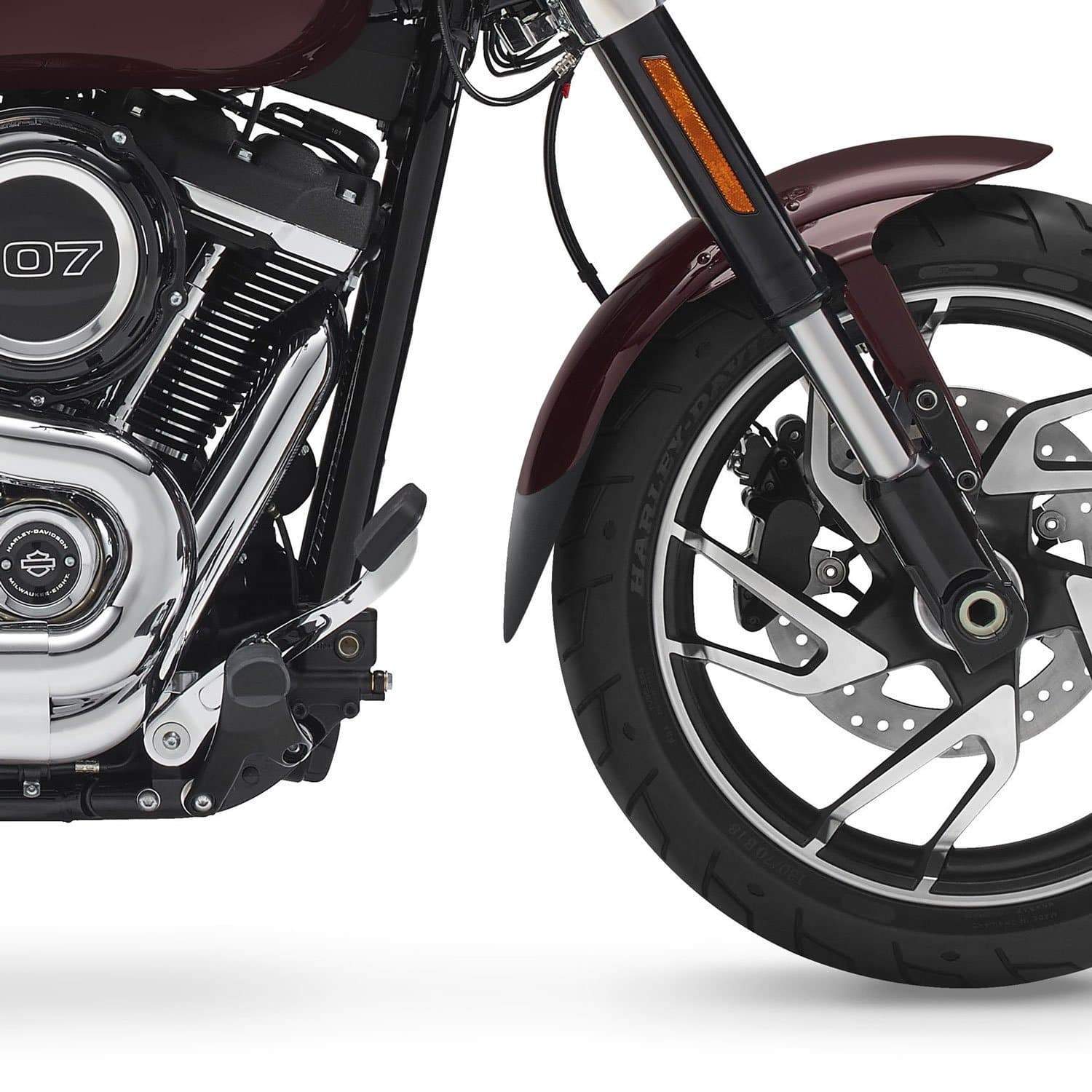 Pyramid Extenda Fenda | Matte Black | Harley Davidson Softail Sport Glide (FLSB) 2018>Current - Shop name