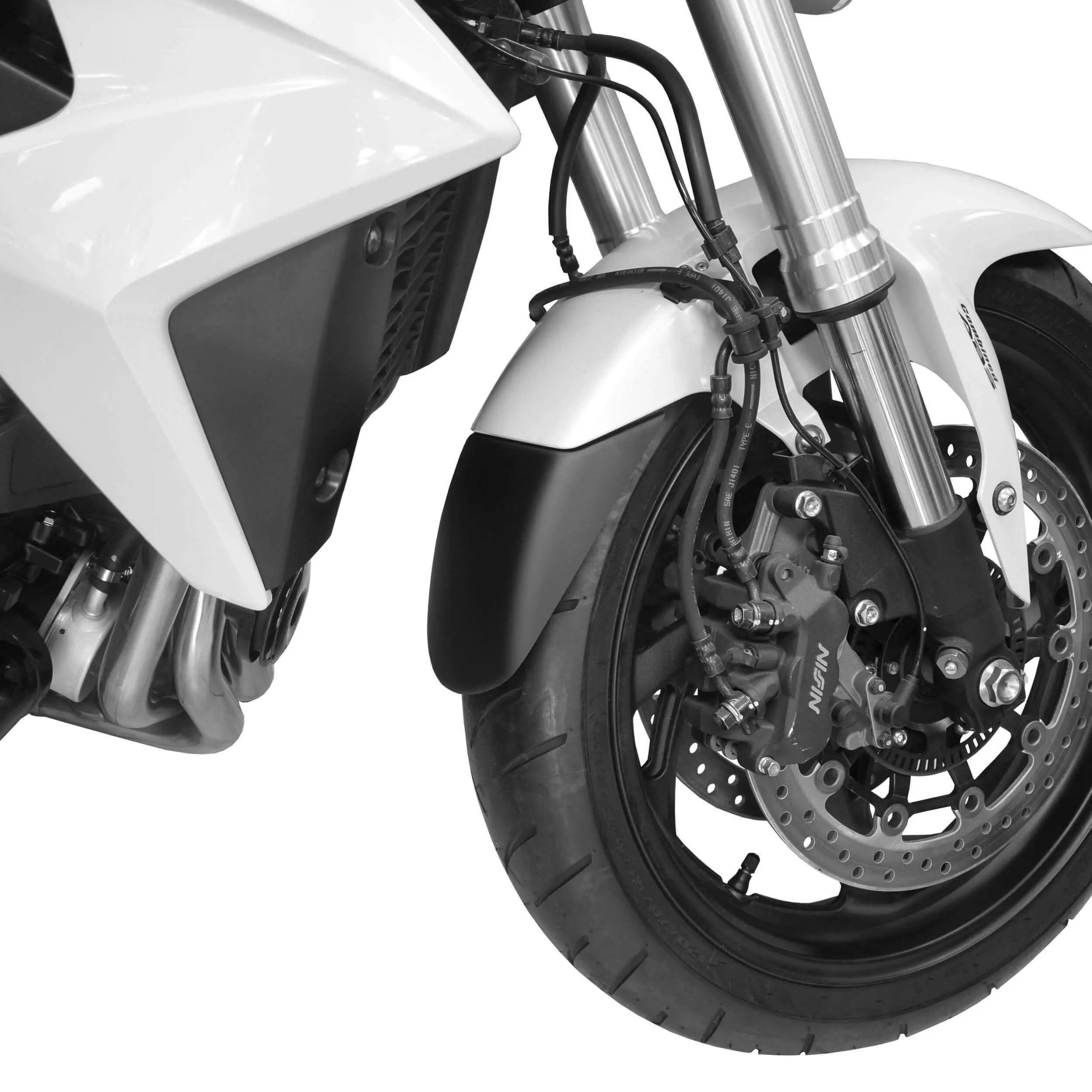Pyramid Extenda Fenda | Matte Black | Honda CB 1000 R 2008>2017 - Shop name