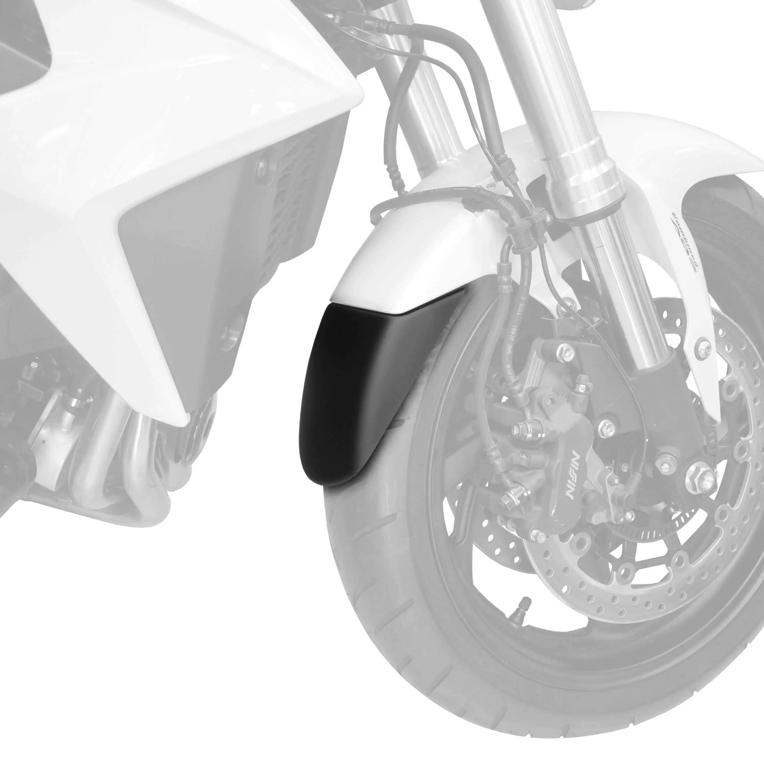 Pyramid Extenda Fenda | Matte Black | Honda CB 1000 R 2008>2017 - Shop name