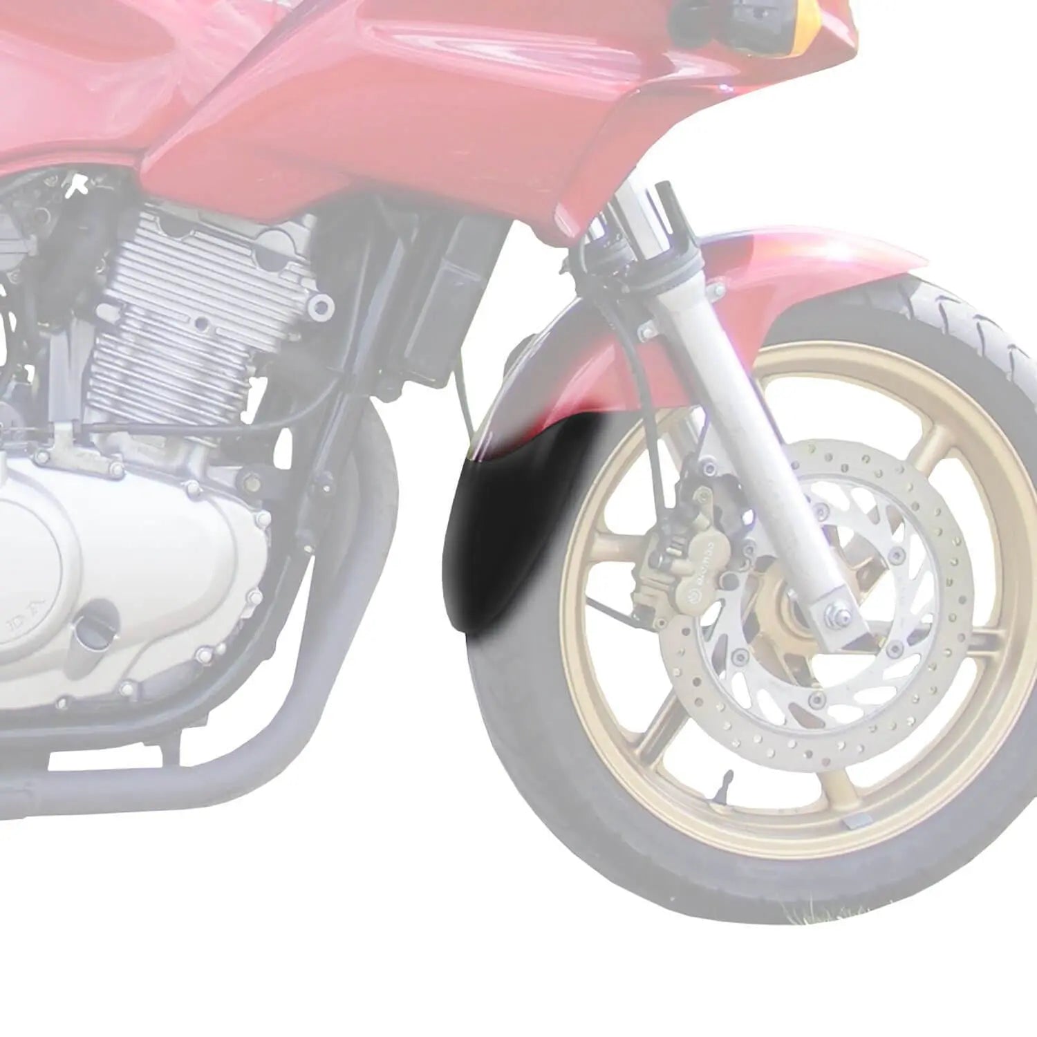 Pyramid Extenda Fenda | Matte Black | Honda CB 500 1993>2003 - Shop name