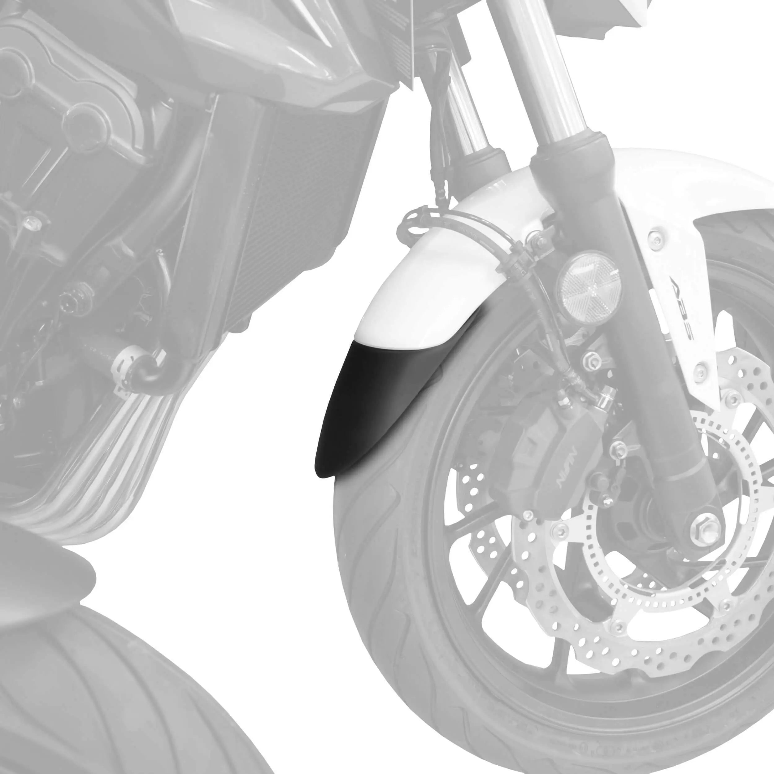 Pyramid Extenda Fenda | Matte Black | Honda CB 650 F 2014>2018 - Shop name