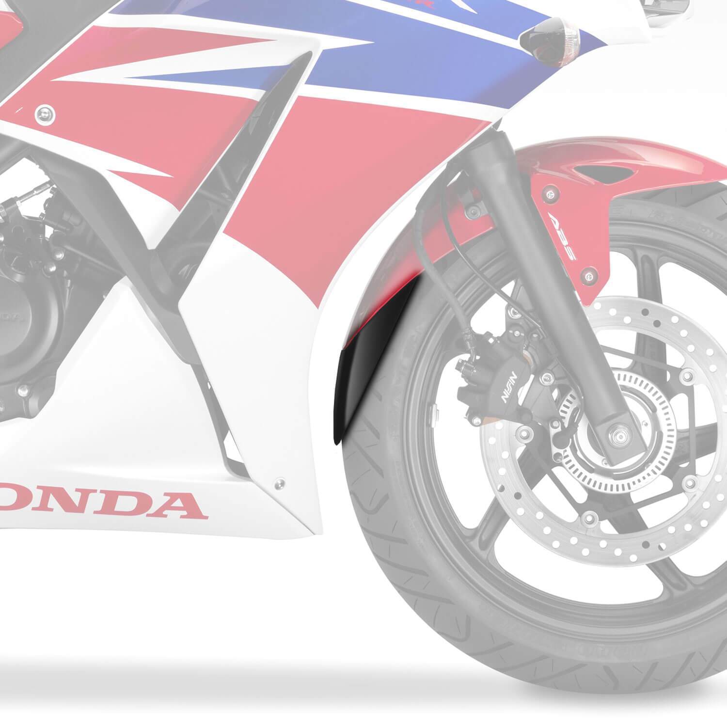 Pyramid Extenda Fenda | Matte Black | Honda CBR 250 R 2011>2016 - Shop name