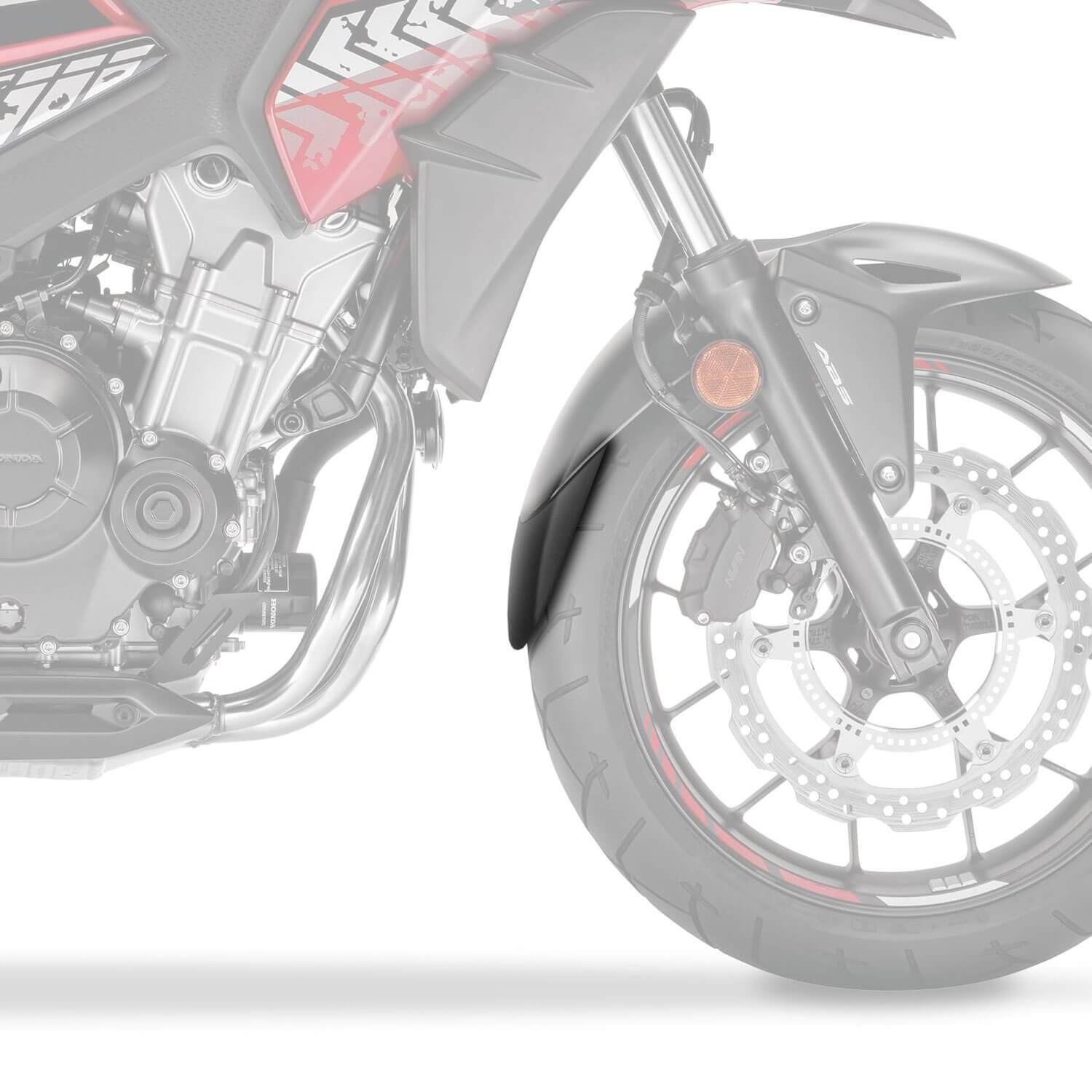 Pyramid Extenda Fenda | Matte Black | Honda CBR 500 R 2013>2021 - Pyramid Motorcycle Accessories