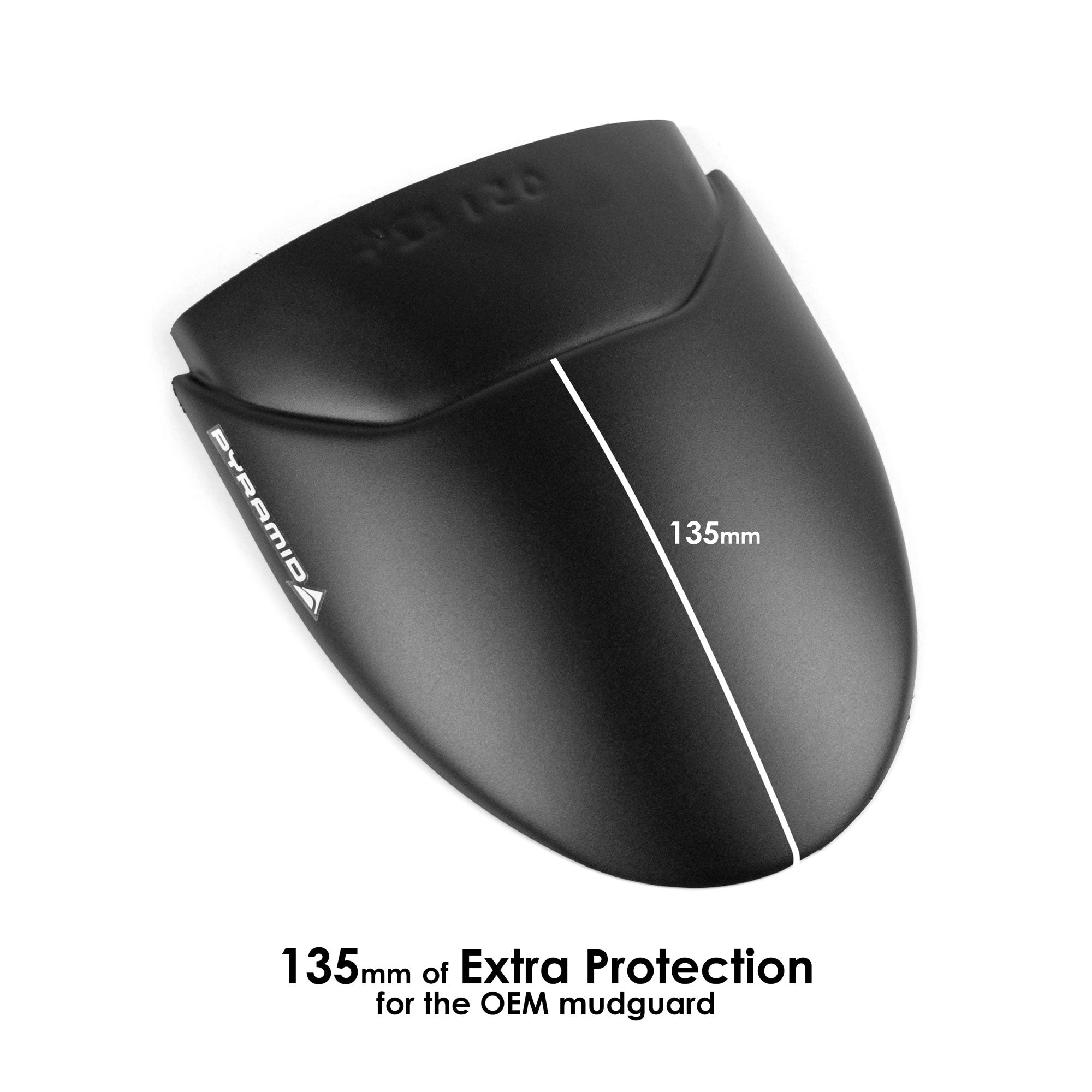 Pyramid Extenda Fenda | Matte Black | Honda Forza 750 2021>Current - Pyramid Motorcycle Accessories
