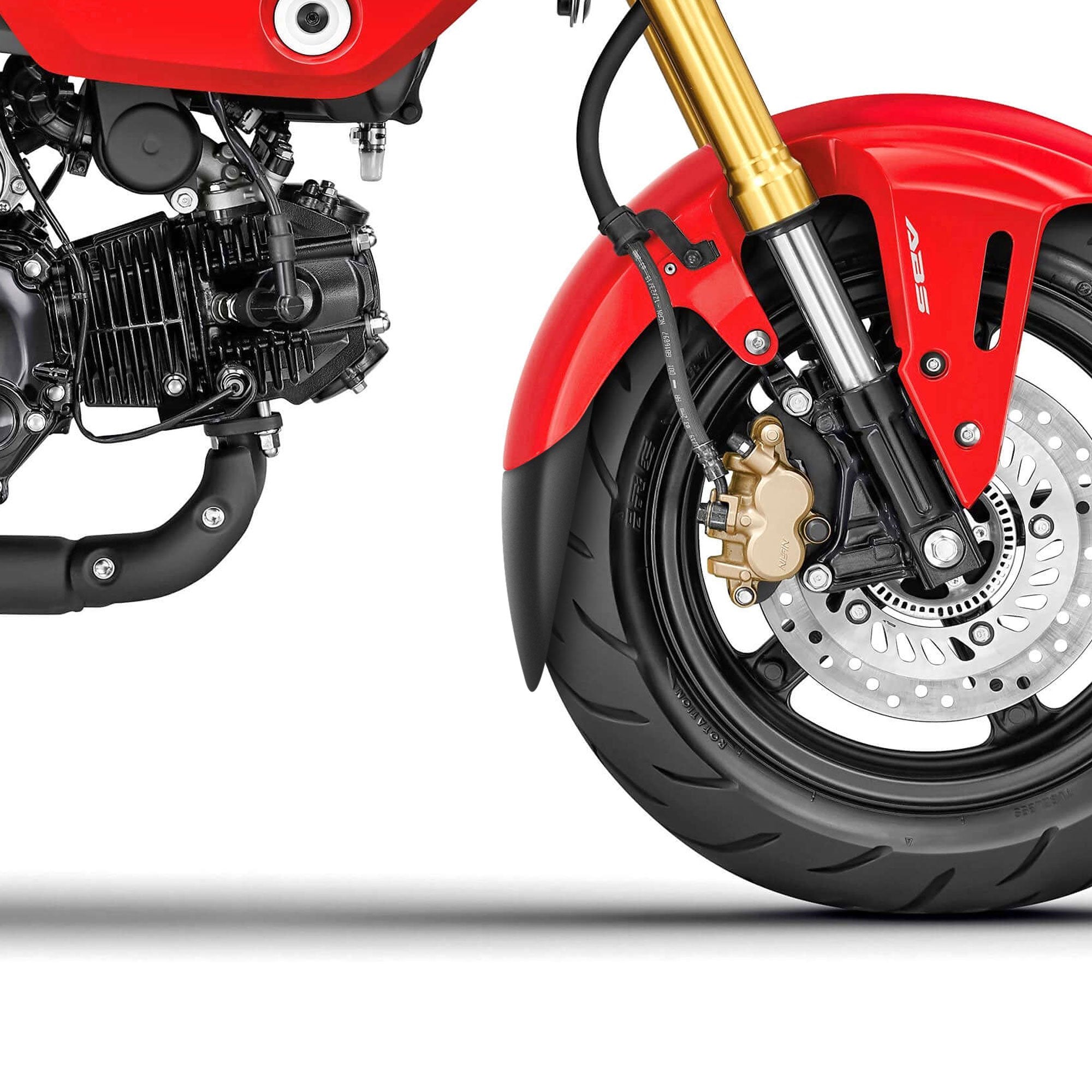 Pyramid Extenda Fenda | Matte Black | Honda MSX 125 2021>Current - Shop name