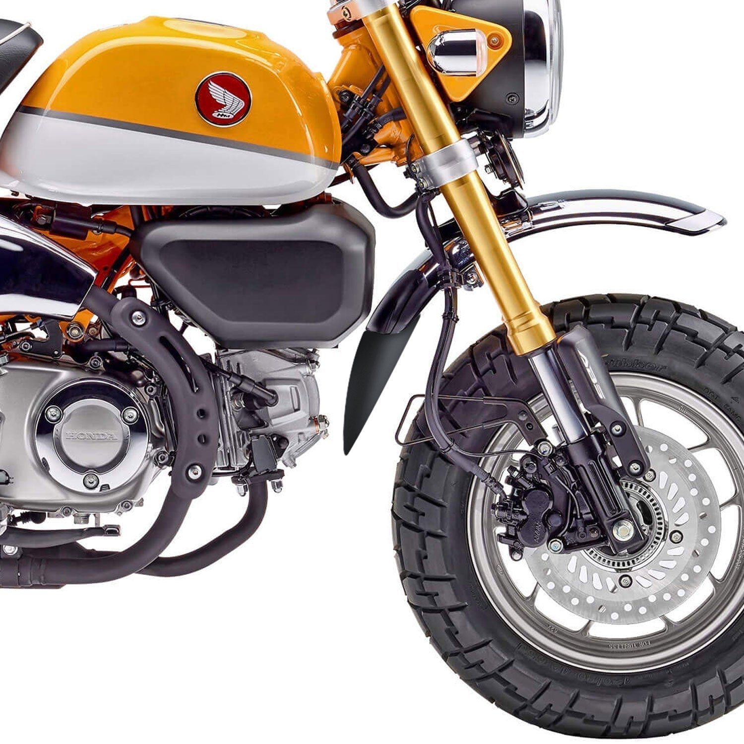 Pyramid Extenda Fenda | Matte Black | Honda Monkey 125 2018>Current - Pyramid Motorcycle Accessories