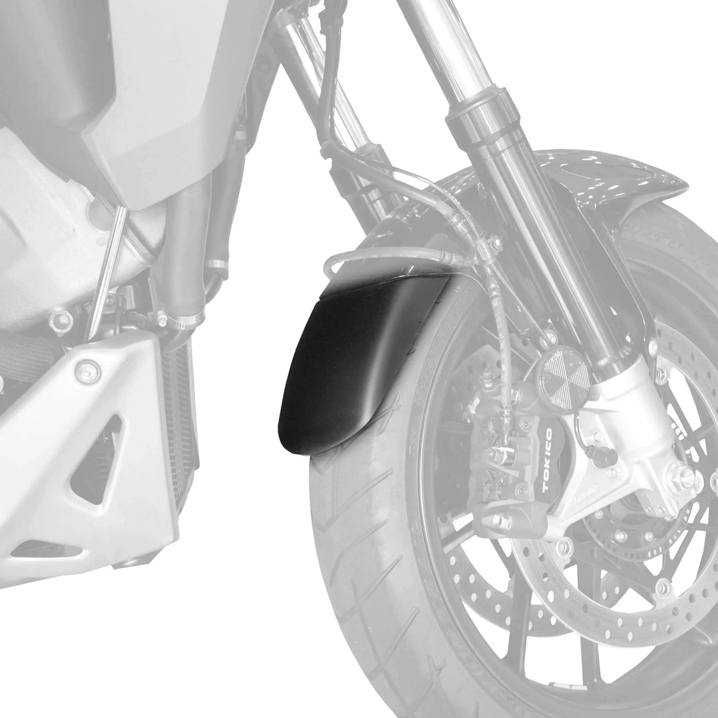 Pyramid Extenda Fenda | Matte Black | Honda VFR 1200 F 2010>2017 - Shop name