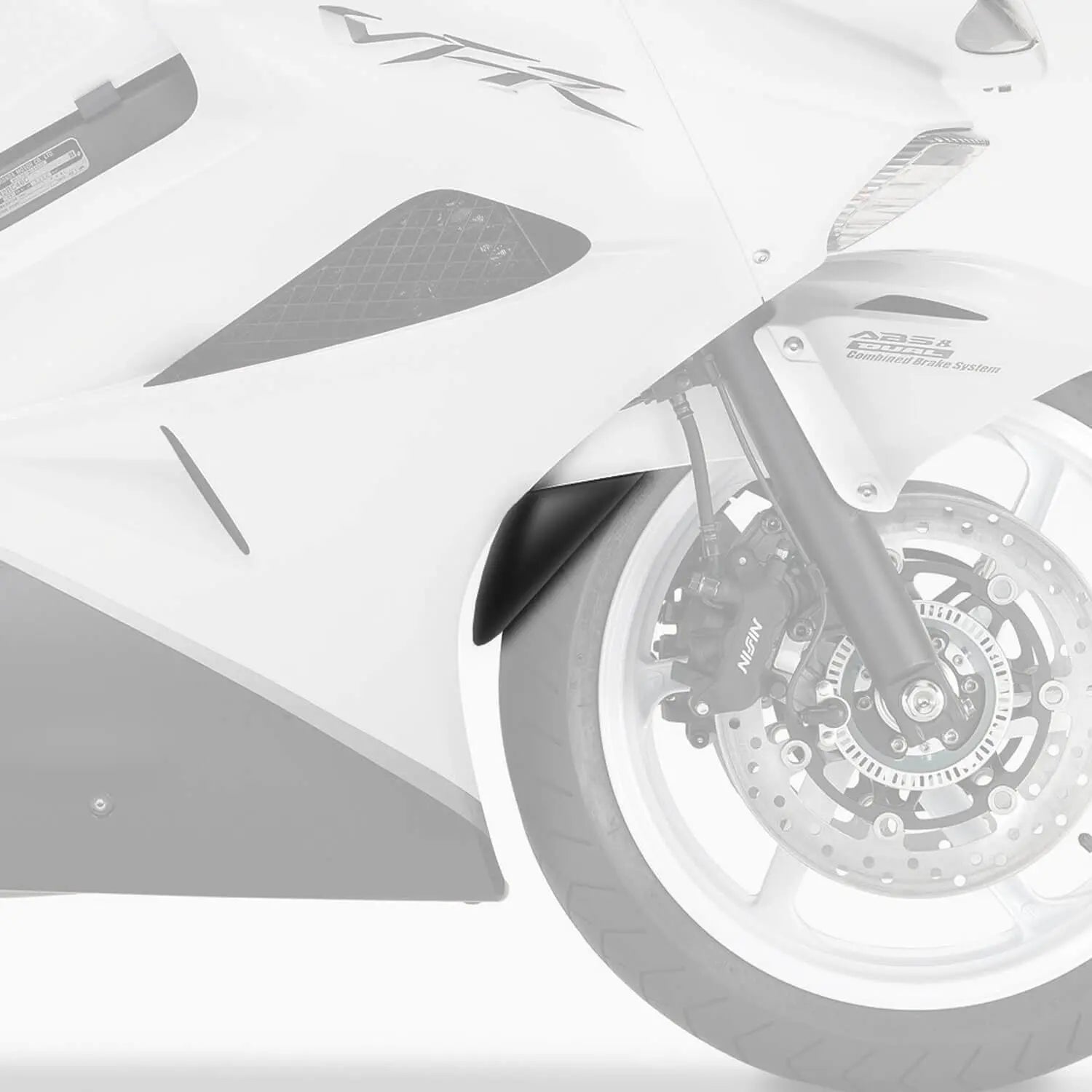 Pyramid Extenda Fenda | Matte Black | Honda VFR 800 V-Tec 2002>2013 - Shop name
