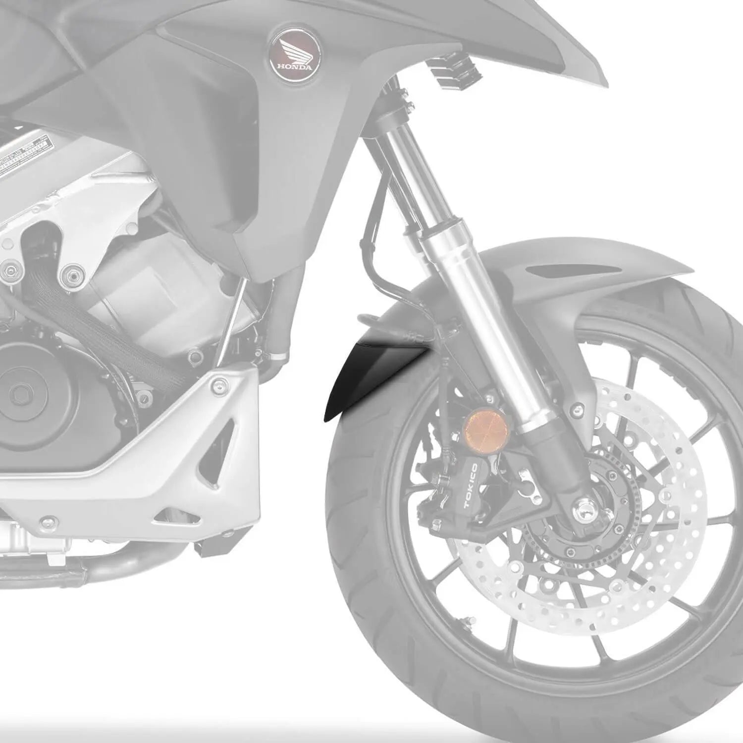 Pyramid Extenda Fenda | Matte Black | Honda VFR 800 X Crossrunner 2011>2014 - Shop name