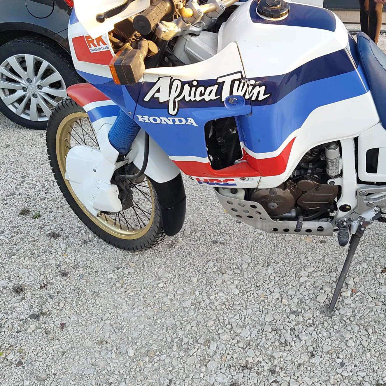 Pyramid Extenda Fenda | Matte Black | Honda XRV 750 Africa Twin 1990>2003 - Shop name